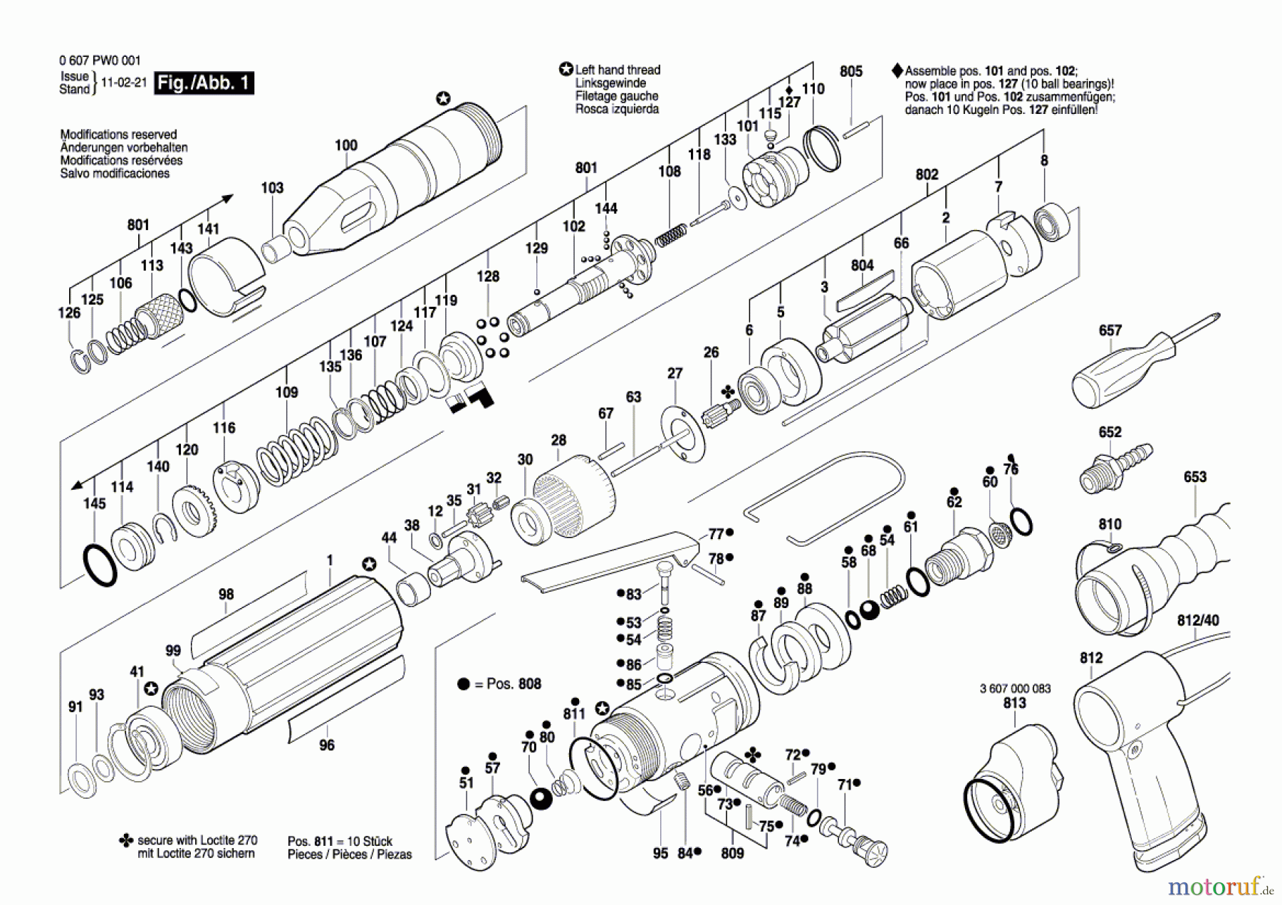  Bosch Werkzeug Schrauber 180 WATT-SERIE Seite 1
