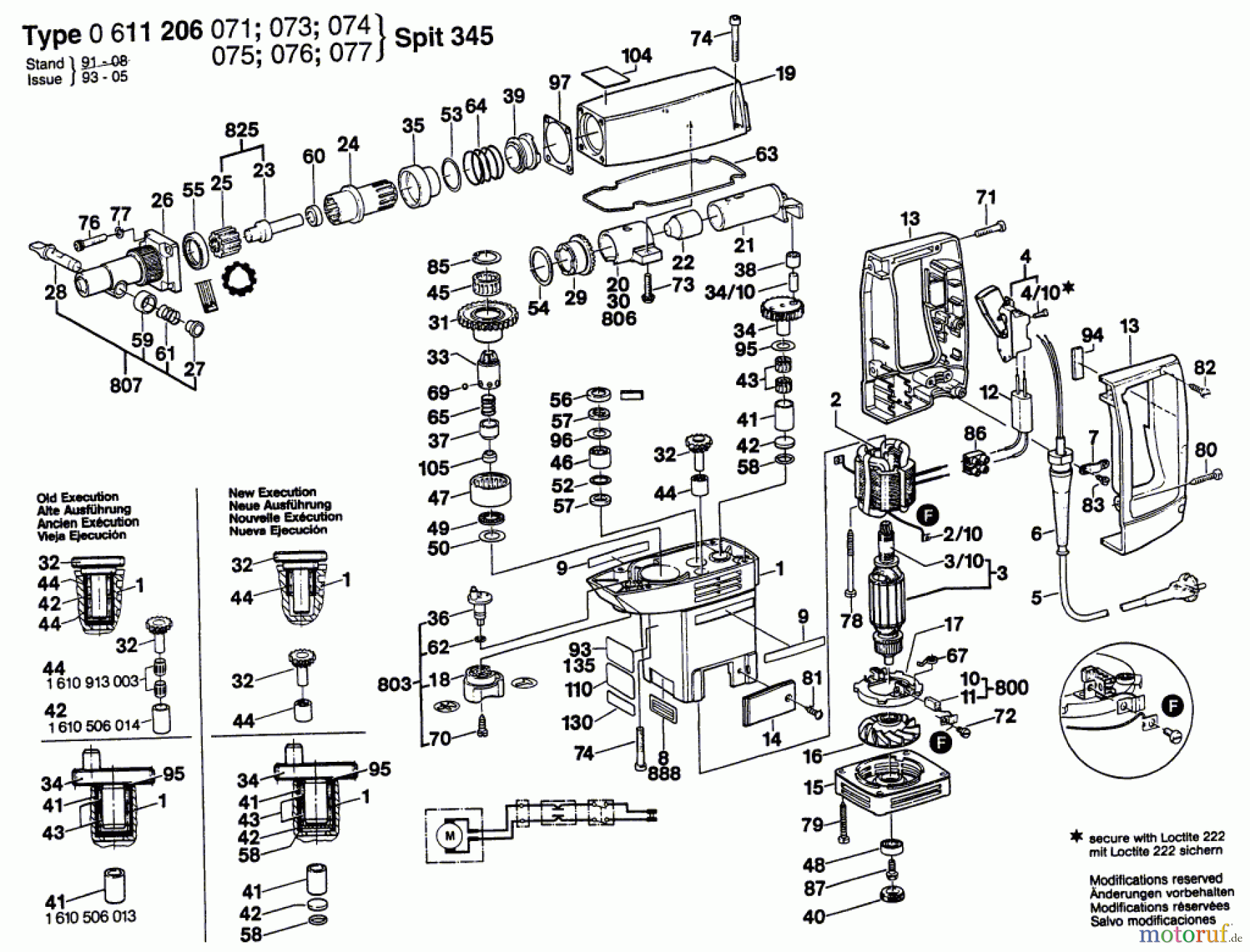  Bosch Werkzeug Spit345-Gw-Bohrhammer 345 Seite 1