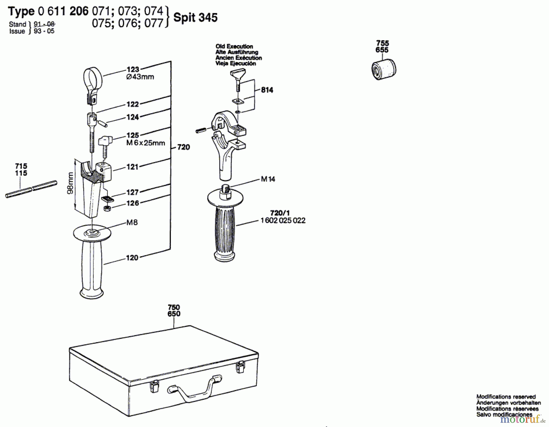  Bosch Werkzeug Spit345-Gw-Bohrhammer 345 Seite 2