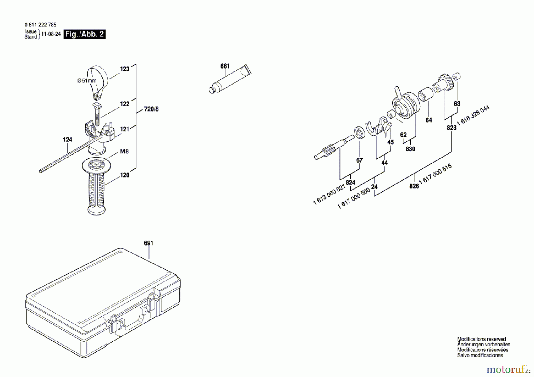 Bosch Werkzeug Bohrhammer BHE 4-30 CE Seite 2