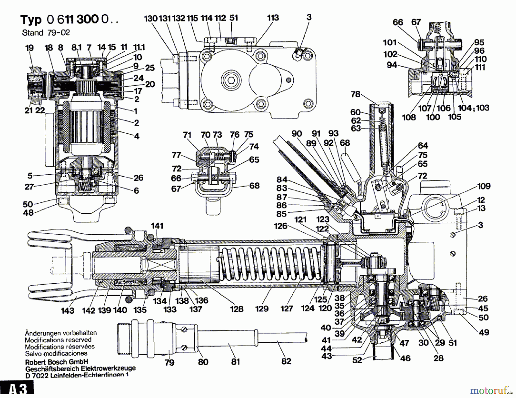 Bosch Werkzeug Gw-Schlaghammer ---- Seite 1