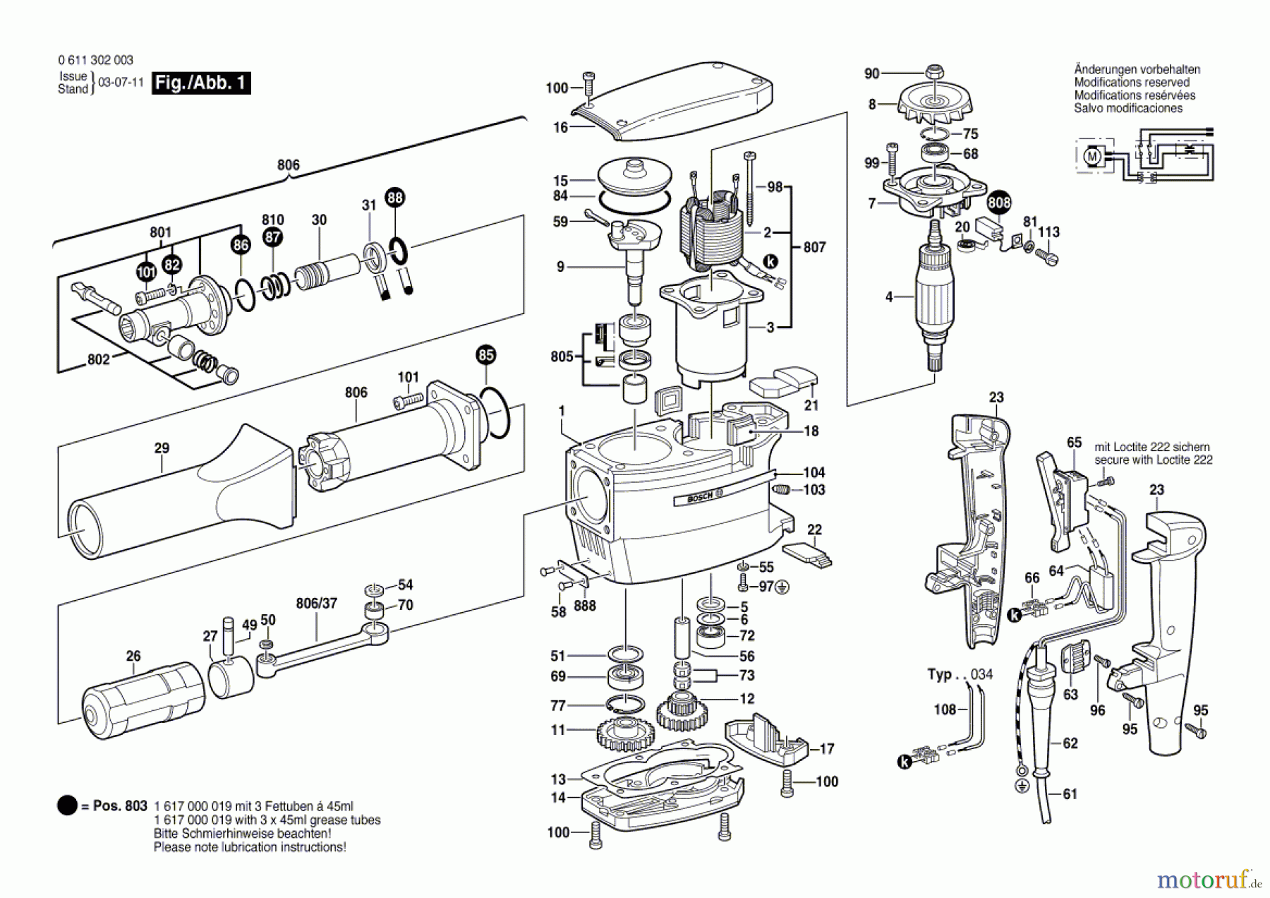  Bosch Werkzeug Gw-Schlaghammer ---- Seite 1