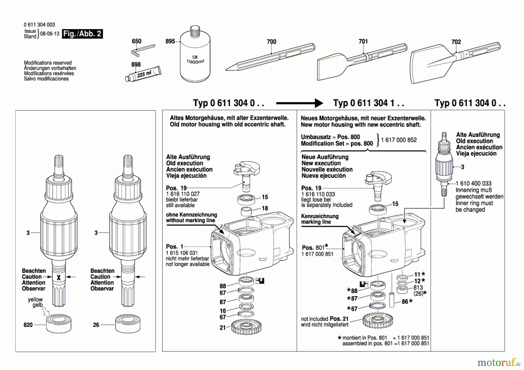  Bosch Werkzeug Aufbruchhammer USH 27 Seite 2