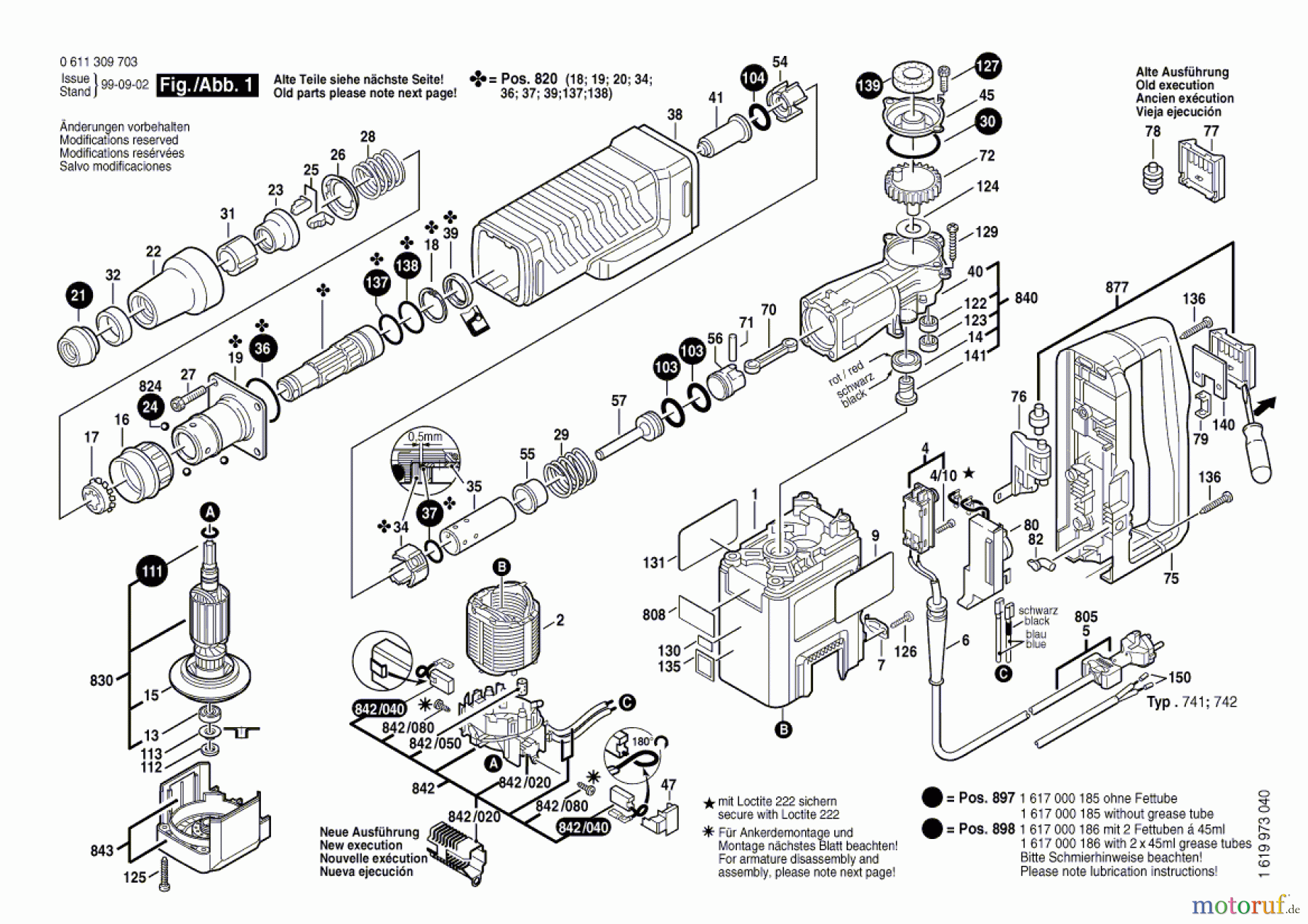 Bosch Werkzeug Schlaghammer GSH 5 CE Seite 1