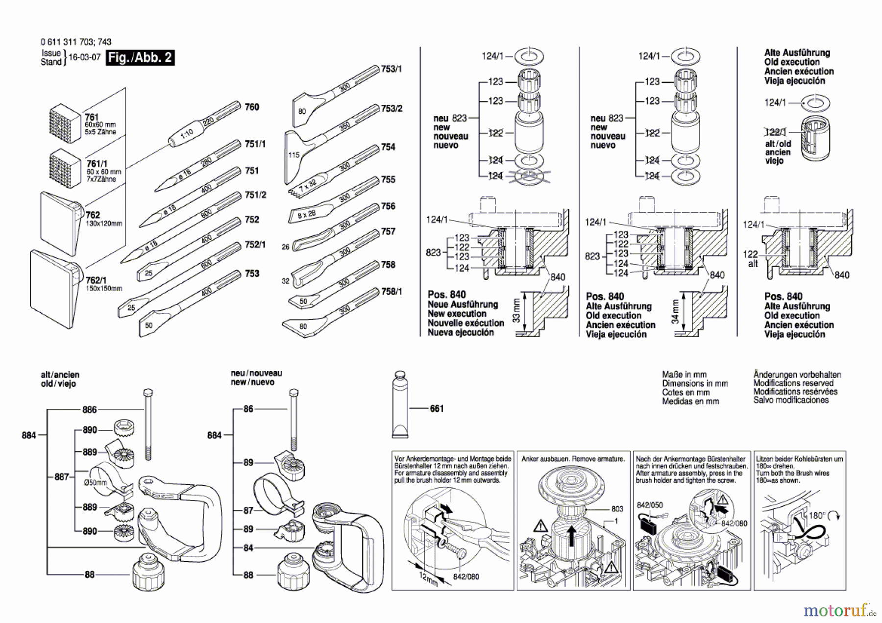  Bosch Werkzeug Schlaghammer GSH 10 C Seite 2