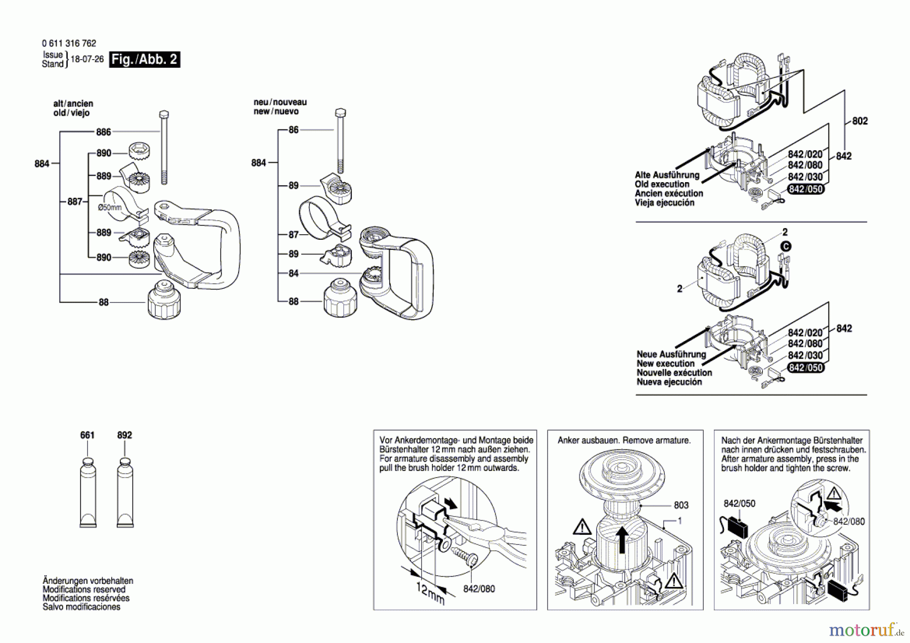  Bosch Werkzeug Schlaghammer BTI-SH 11 E Seite 2