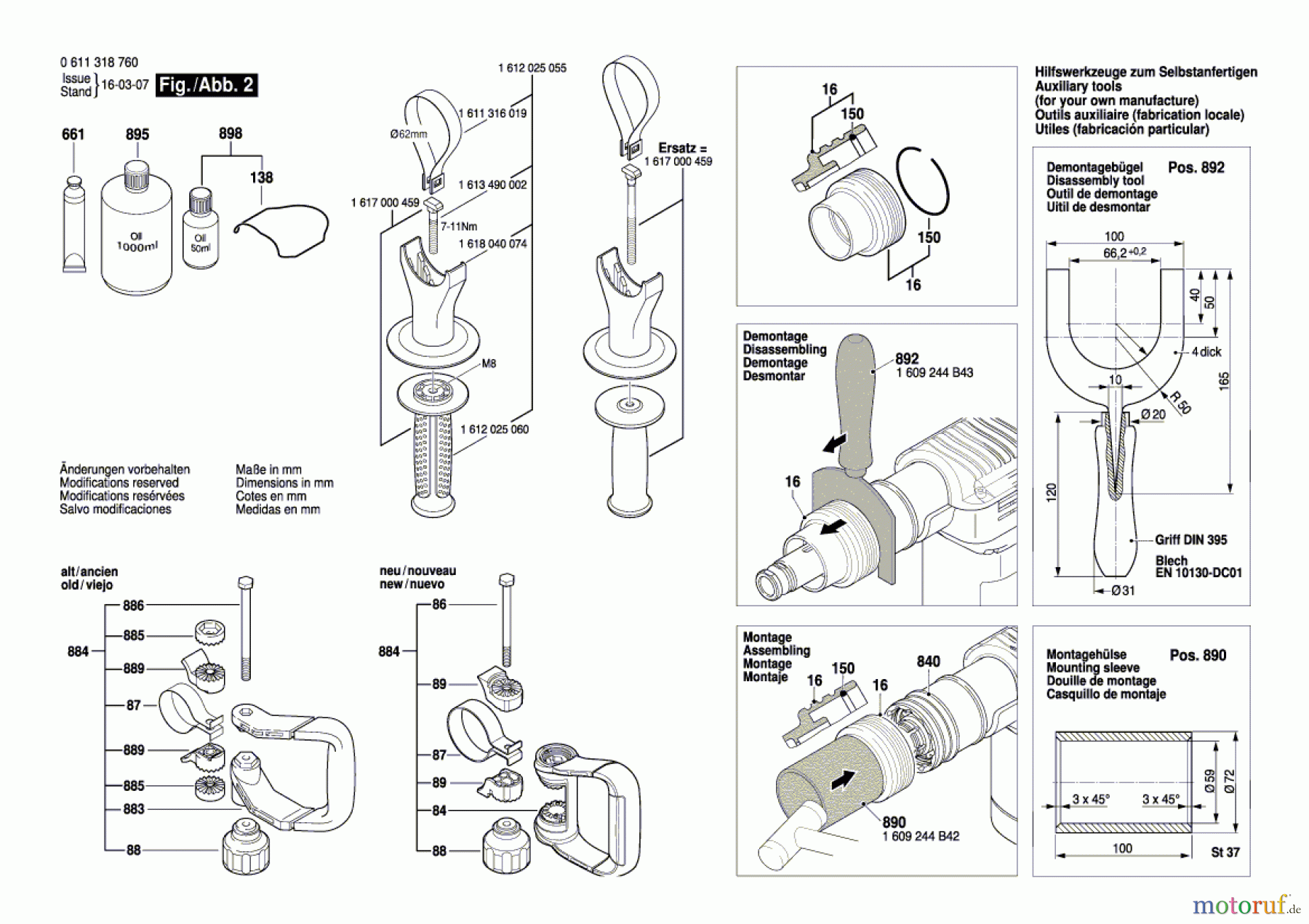  Bosch Werkzeug Schlaghammer MH 5-XE Seite 2