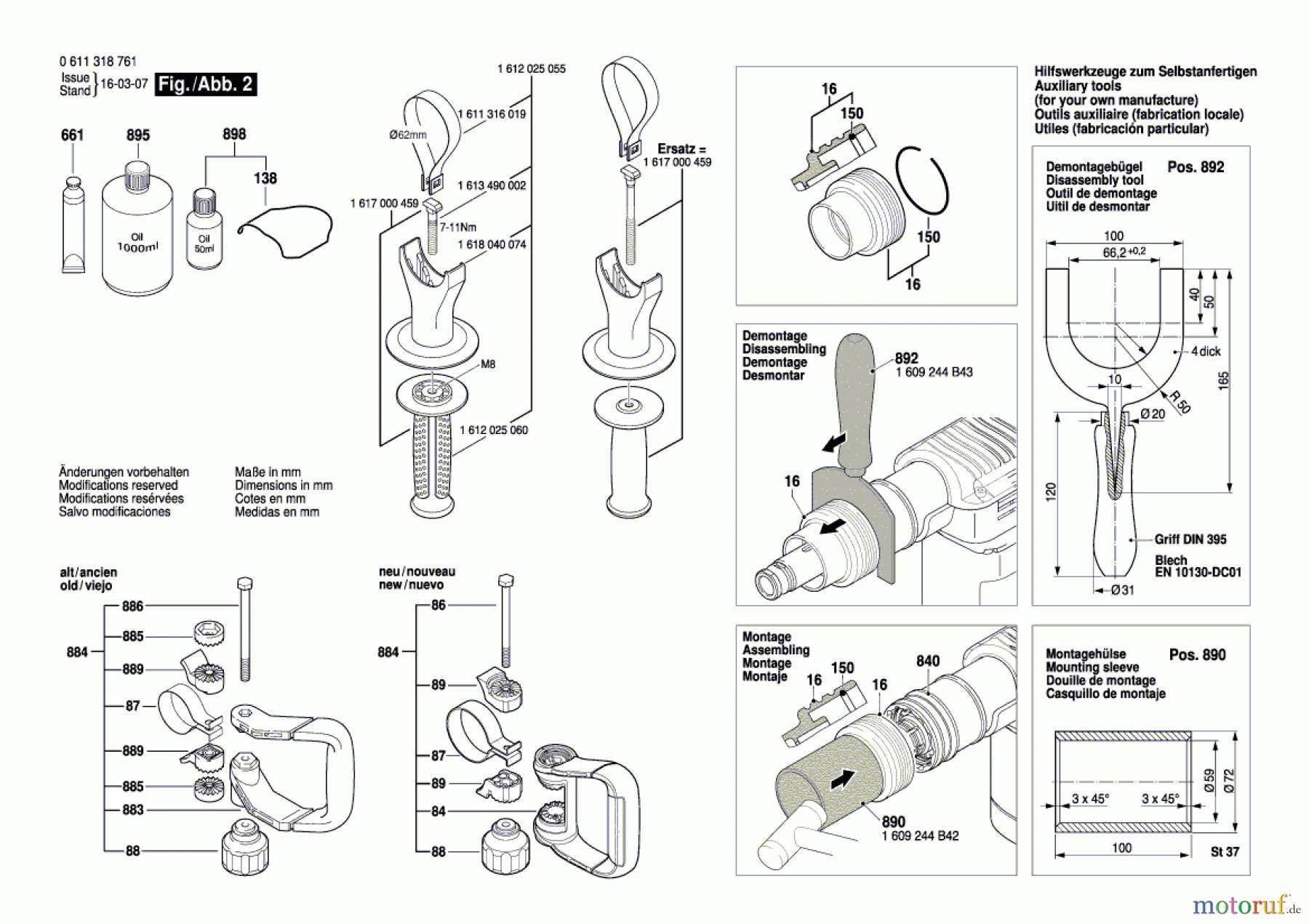 Bosch Werkzeug Schlaghammer BCDH-5 Seite 2