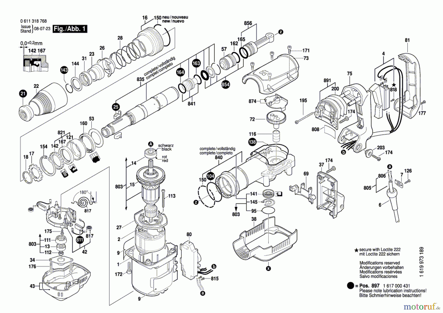  Bosch Werkzeug Schlaghammer MH 5-XE Seite 1