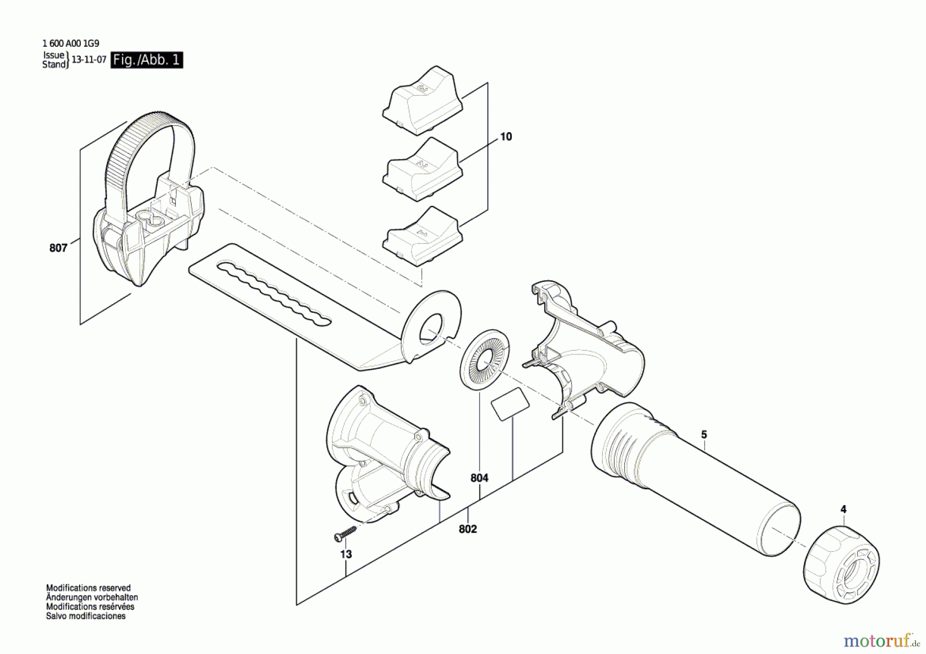  Bosch Werkzeug Staubabsaugung HDC300 Seite 1