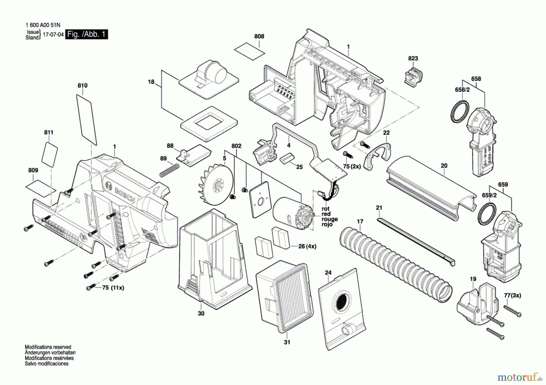  Bosch Werkzeug Staubabsaugung GDE 18V-16 Seite 1