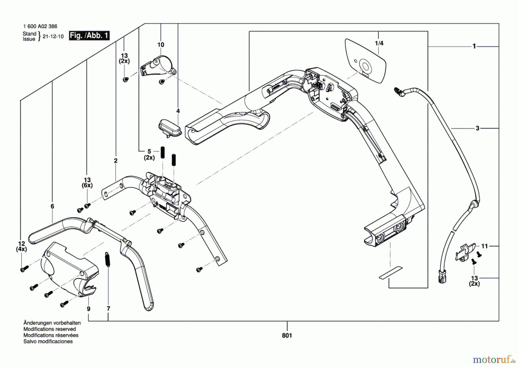  Bosch Werkzeug Schaltergruppe DGAAC-H Seite 1