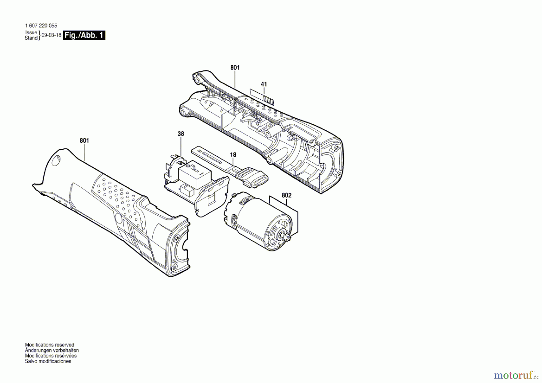  Bosch Werkzeug Antriebseinheit ---- Seite 1