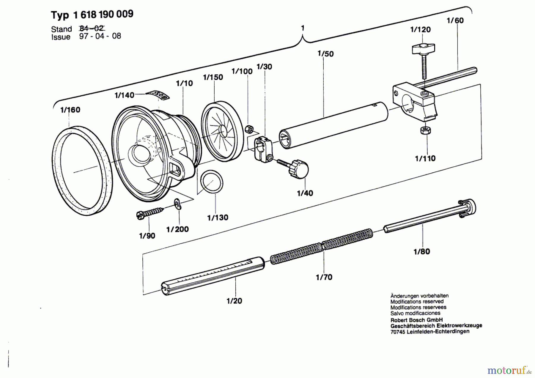  Bosch Werkzeug Absaugvorrichtung ---- Seite 1