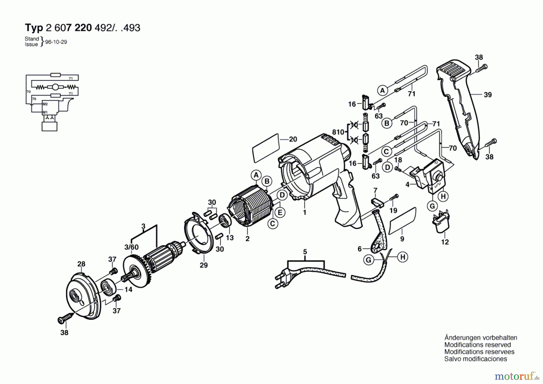  Bosch Werkzeug Anbaumotor ---- Seite 1