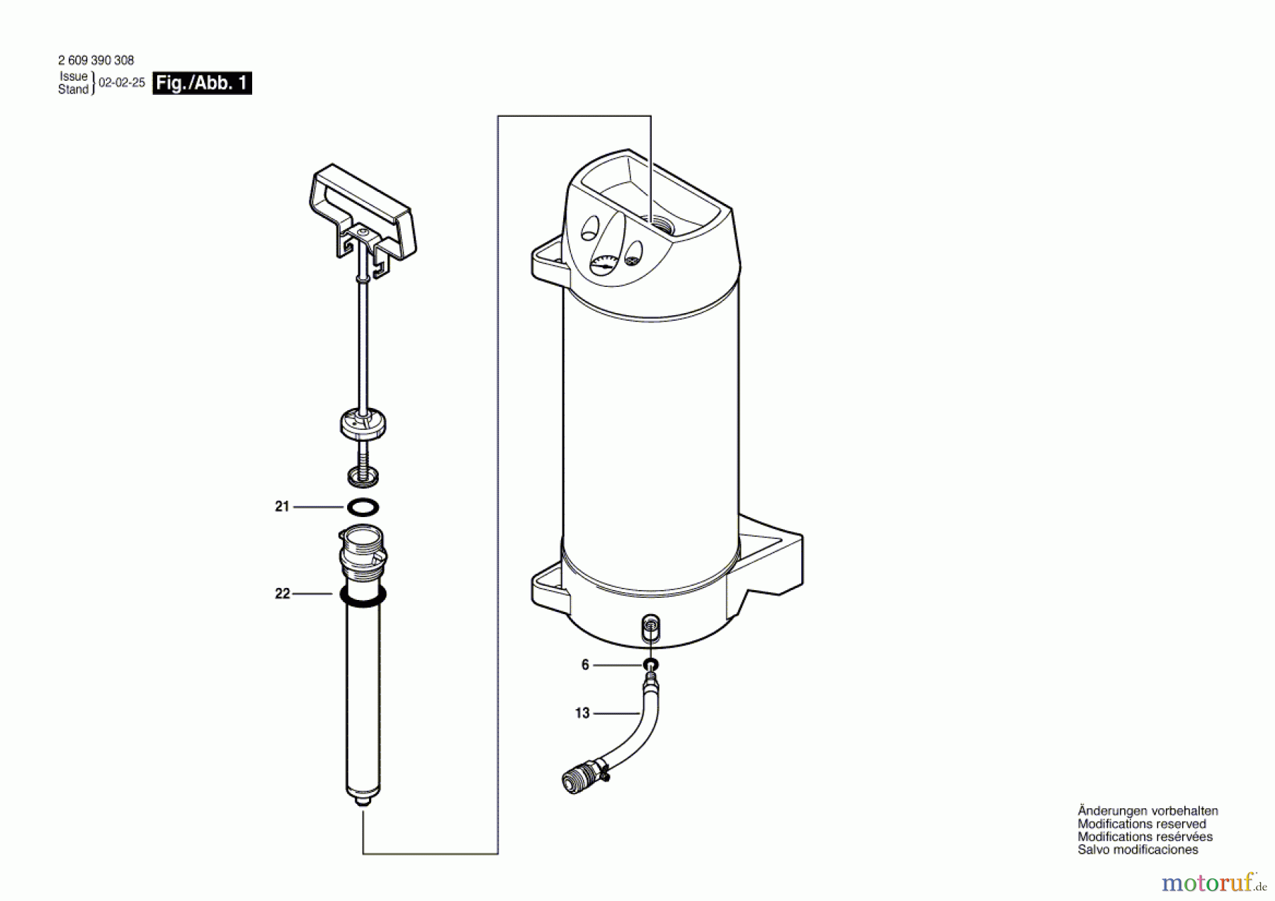  Bosch Werkzeug Einstellgerät ---- Seite 1
