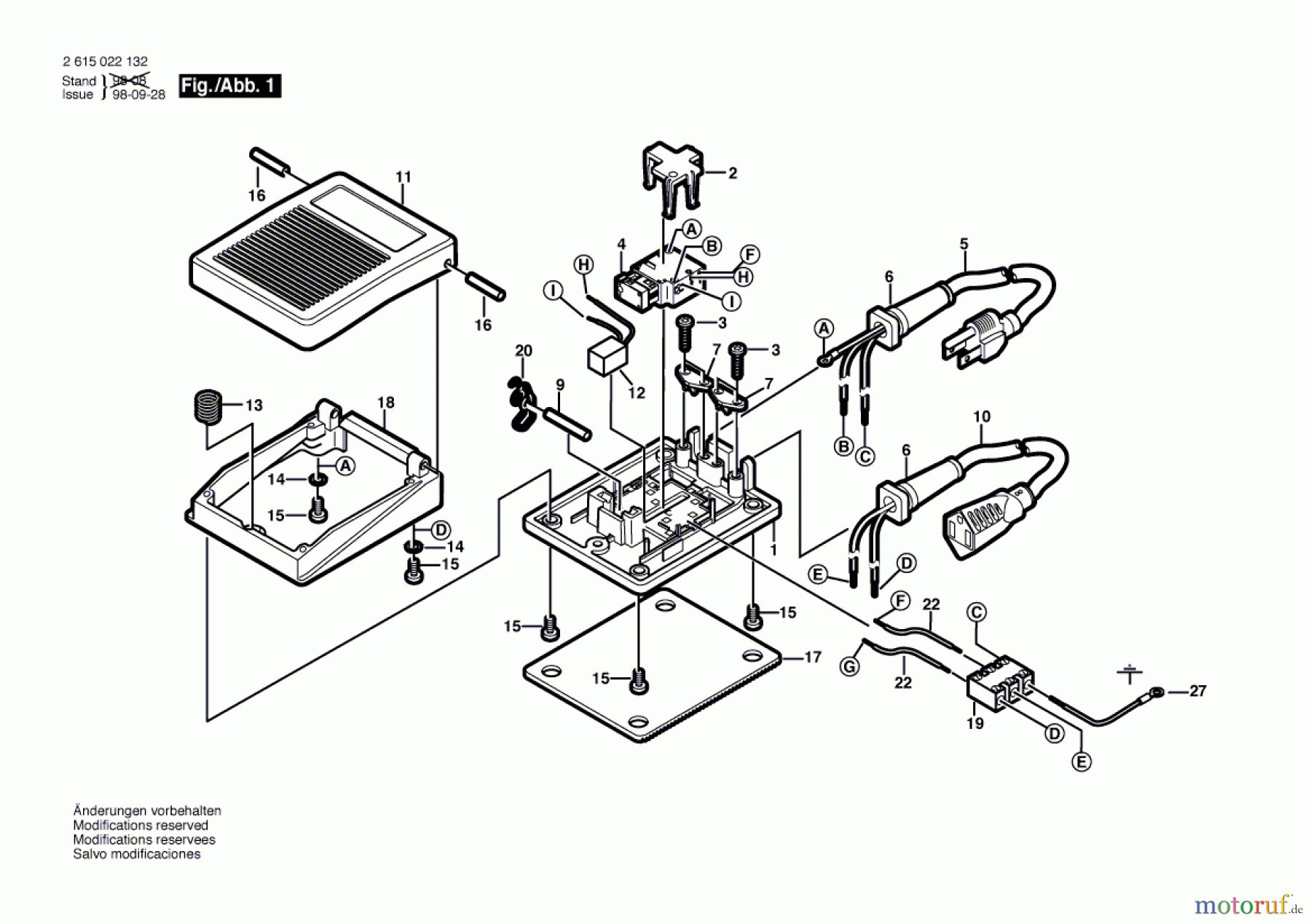  Bosch Werkzeug Bauteil ---- Seite 1