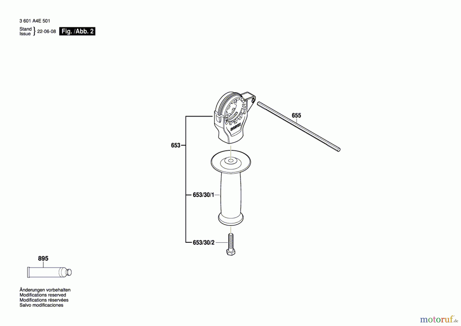  Bosch Werkzeug Schlagbohrmaschine GSB 16 RE Seite 2
