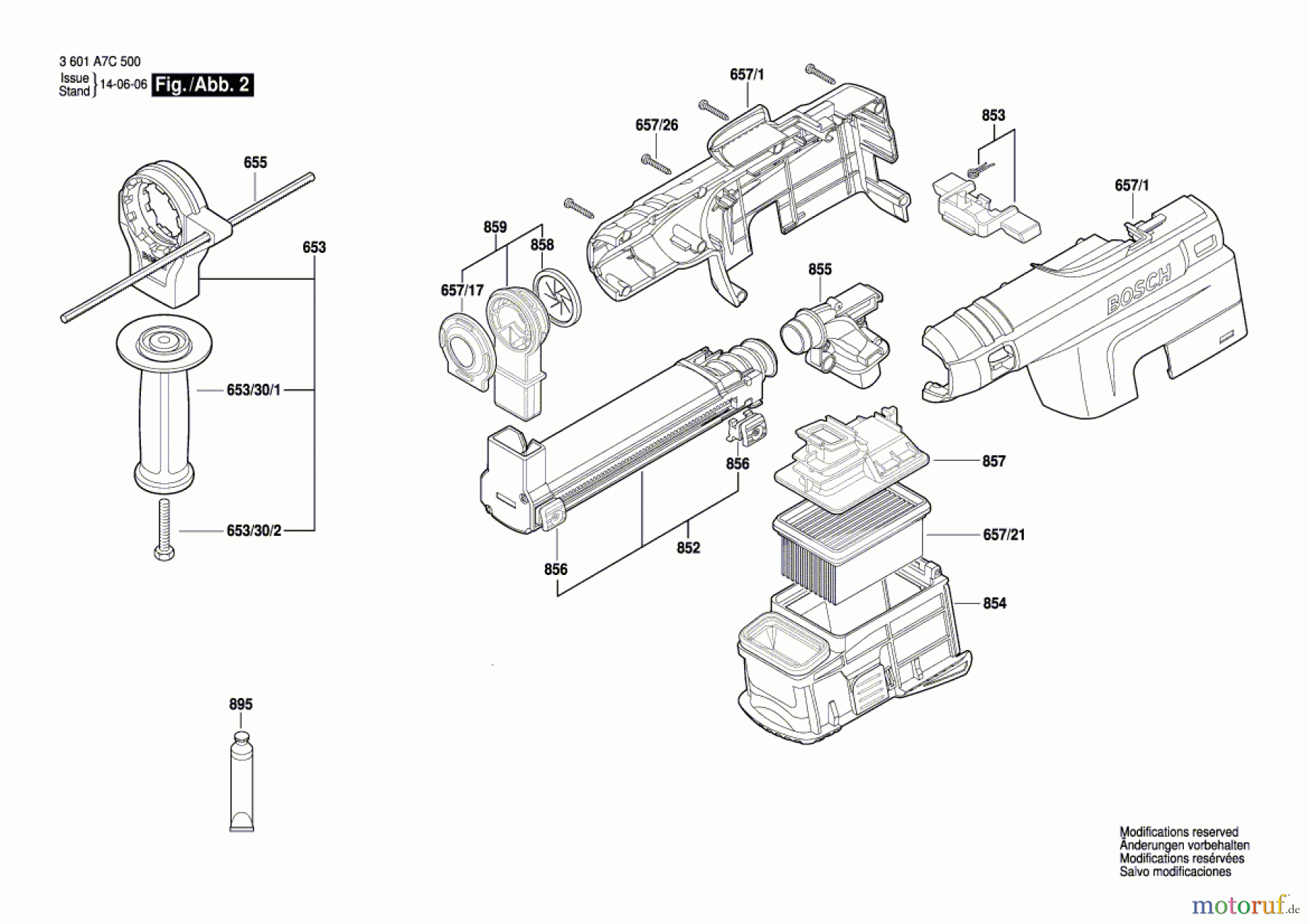  Bosch Werkzeug Schlagbohrmaschine GSB 19-2 REA Seite 2
