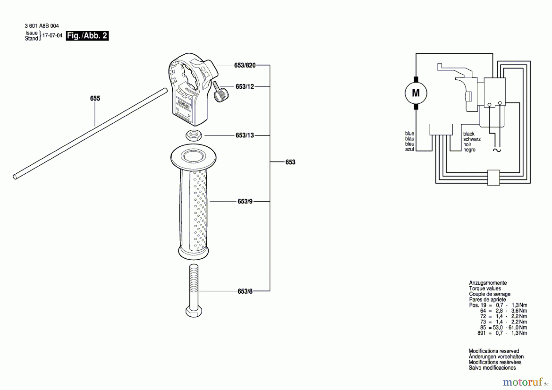  Bosch Werkzeug Schlagbohrmaschine GSB 162-2 Seite 2