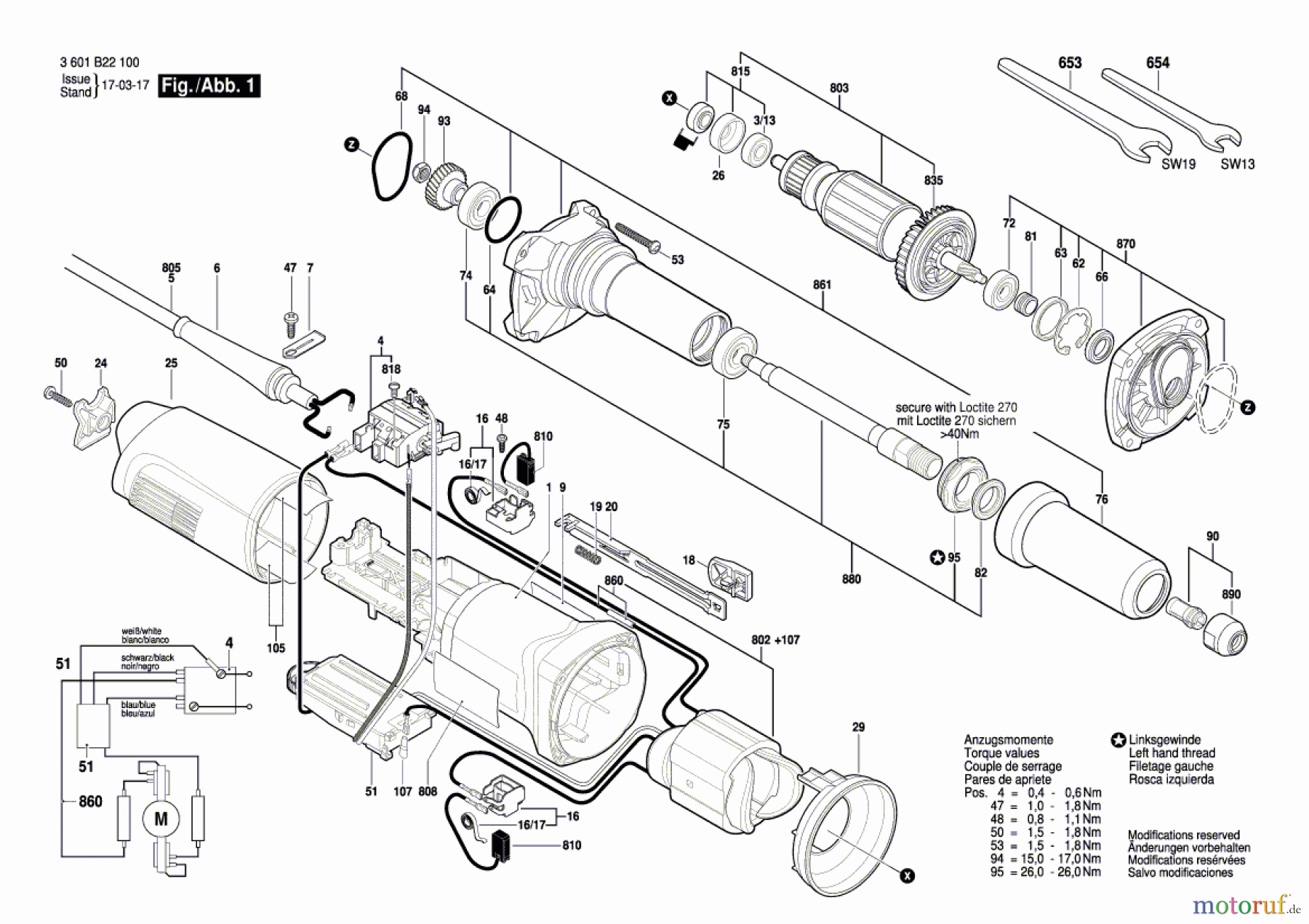  Bosch Werkzeug Hf-Geradschleifer GERADSCHLEIFER GGS 8 CE Seite 1