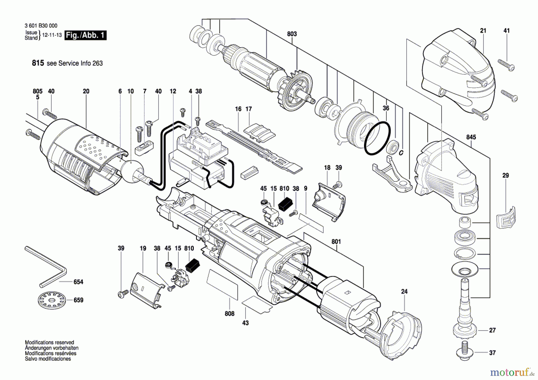  Bosch Werkzeug Multifunktionswerkzeug GOP 2000 CE Seite 1