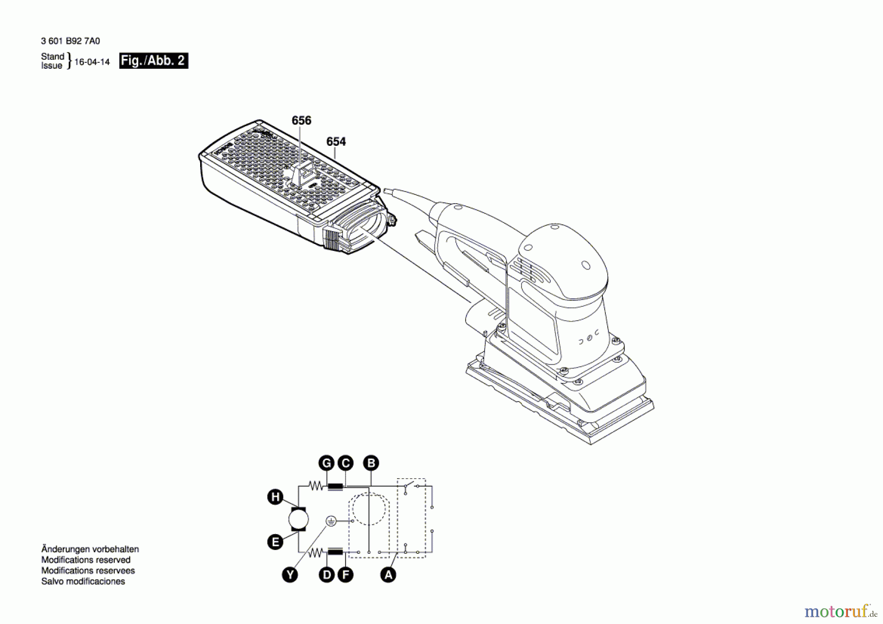  Bosch Werkzeug Schwingschleifer GSS 230 AE Seite 2