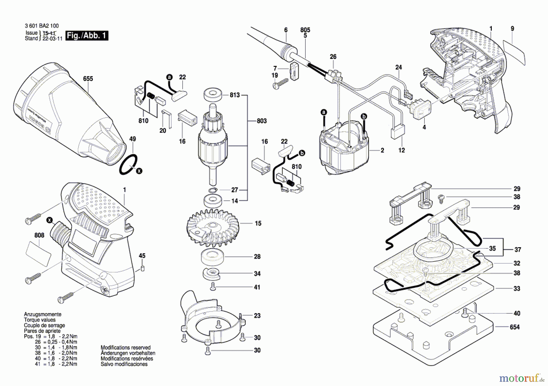  Bosch Werkzeug Schwingschleifer GSS 140-1 A Seite 1