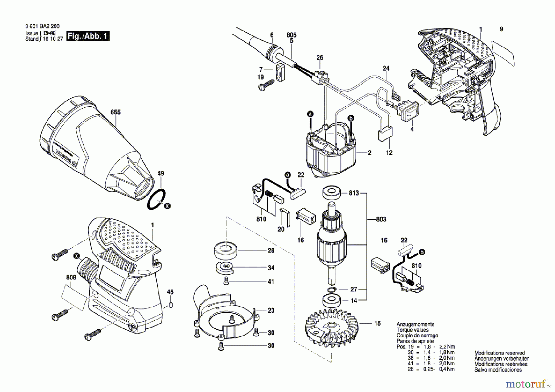  Bosch Werkzeug Schwingschleifer GSS 160-1 A Seite 1