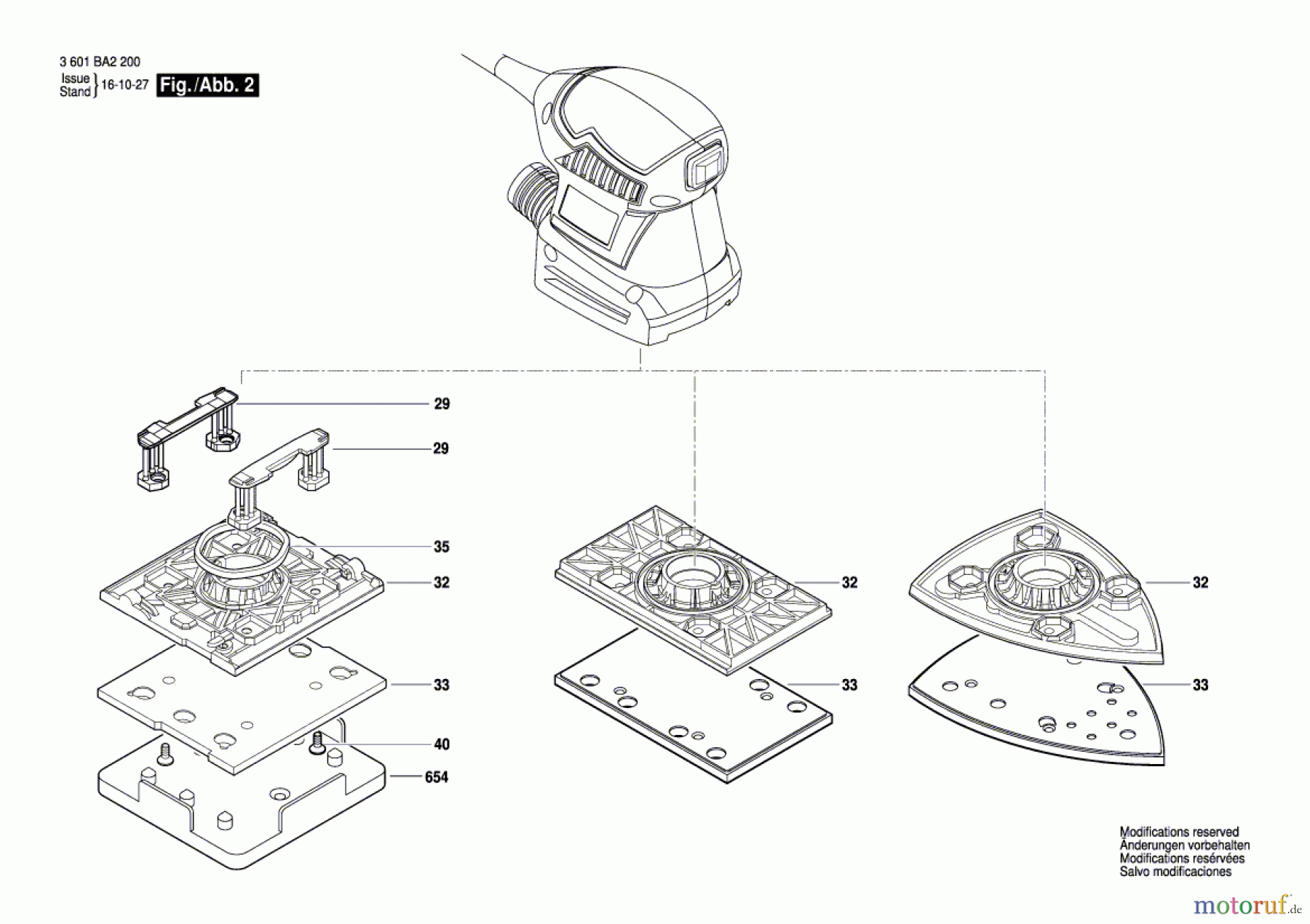  Bosch Werkzeug Schwingschleifer GSS 160-1 A Seite 2