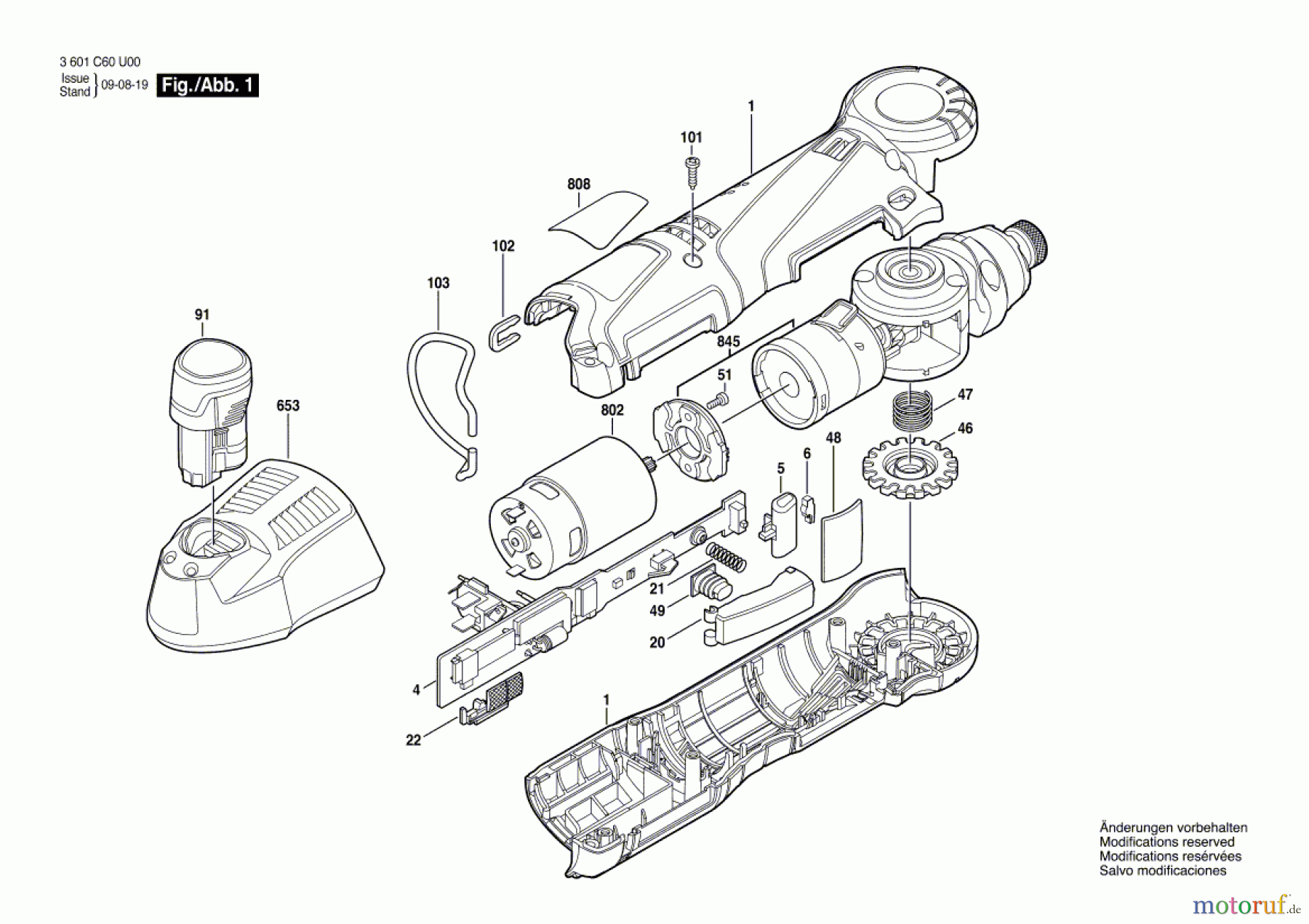  Bosch Werkzeug Winkelschrauber GWI 12V-LI Seite 1