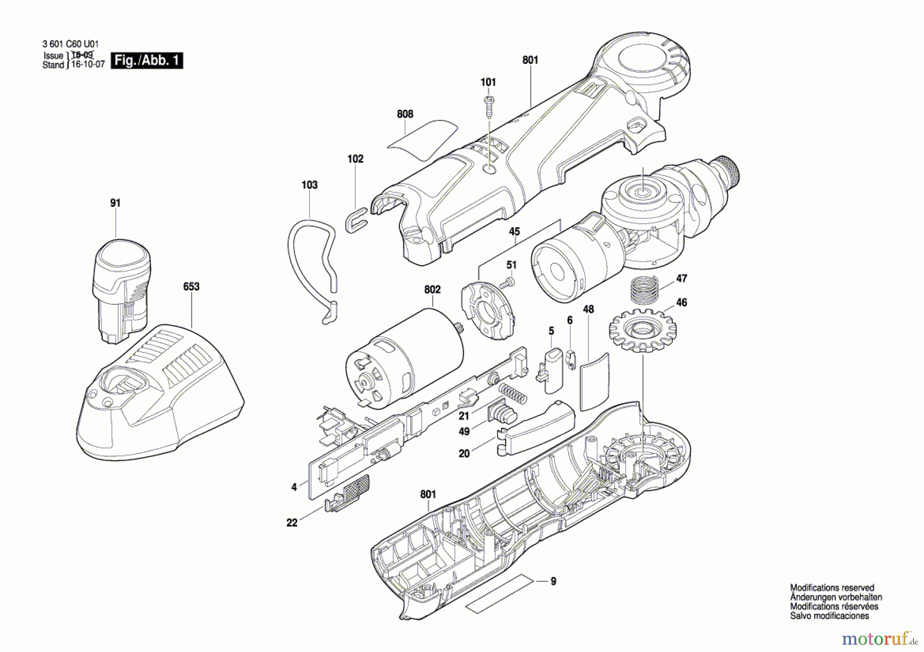  Bosch Werkzeug Winkelschrauber WB 10-A Seite 1