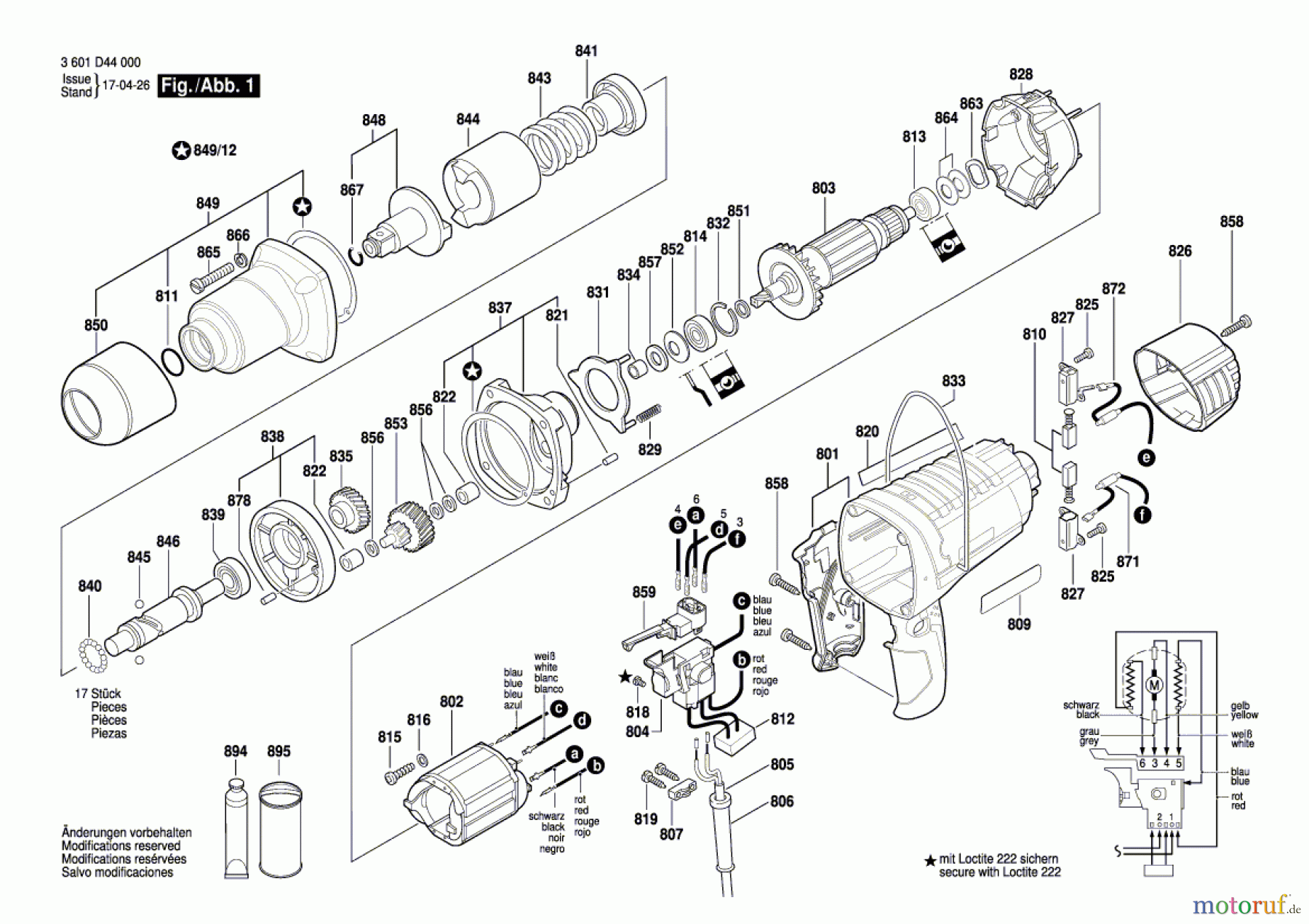  Bosch Werkzeug Schlagschrauber GDS 18 E Seite 1