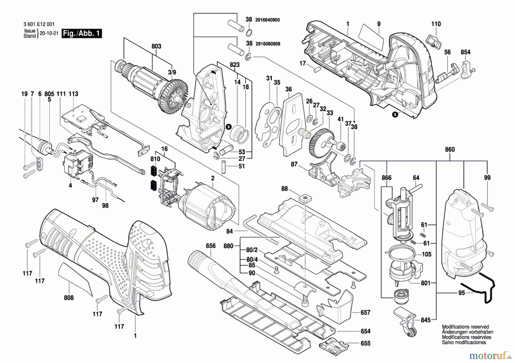  Bosch Werkzeug Stichsäge GST 150 CE Seite 1