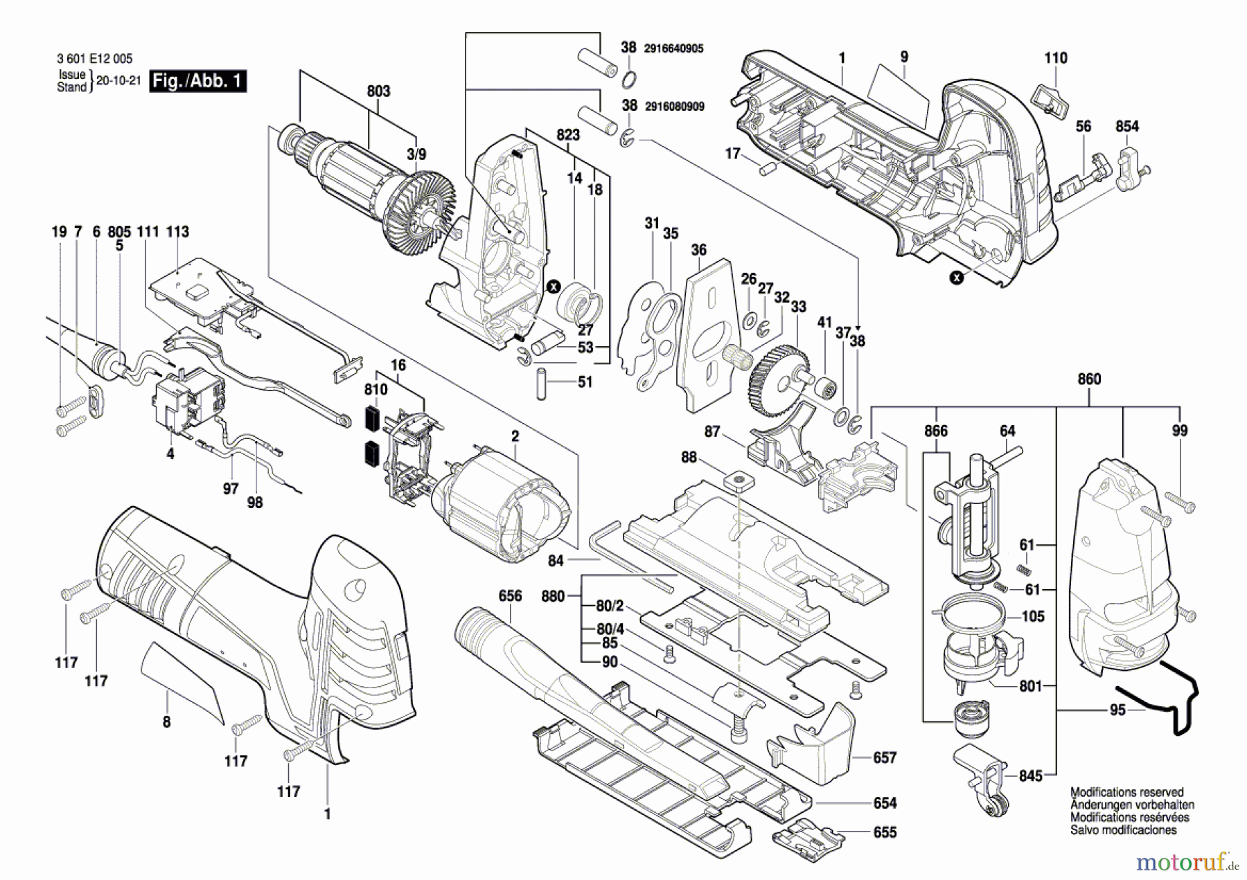 Bosch Werkzeug Stichsäge STP 150 POWER-S Seite 1
