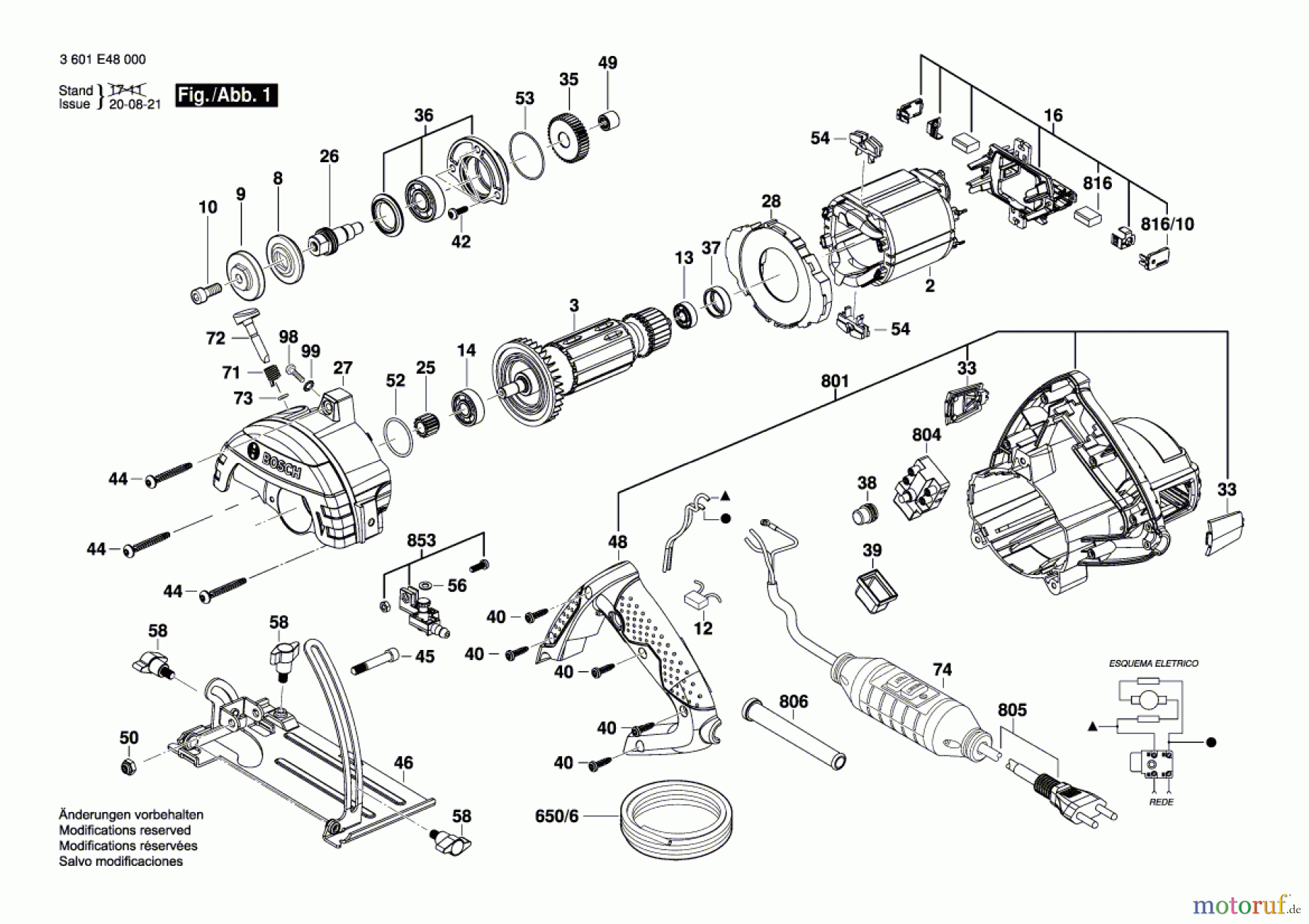  Bosch Werkzeug Gw-Marmorsäge GDC 125 Seite 1
