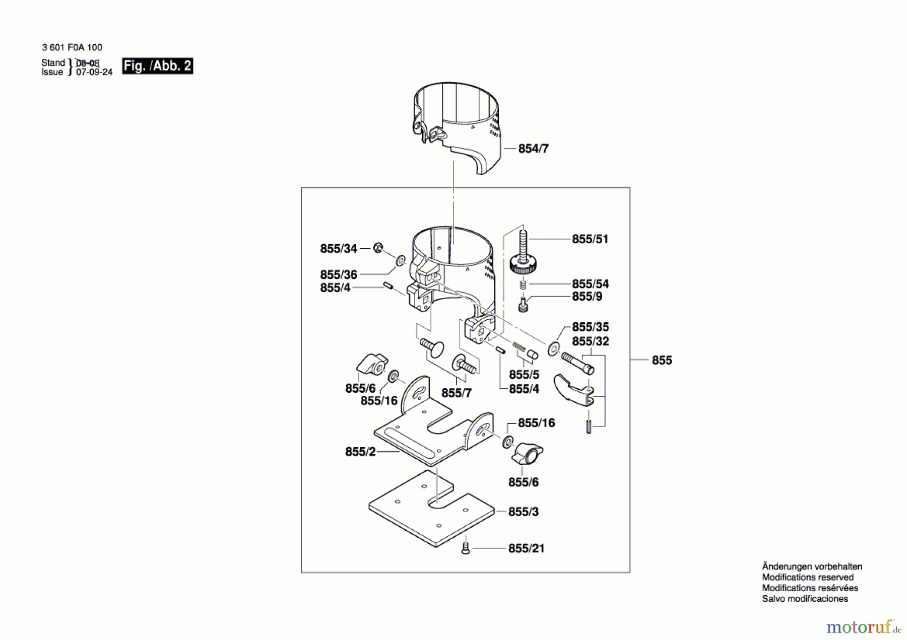  Bosch Werkzeug Oberfräse GKF 600 Seite 2