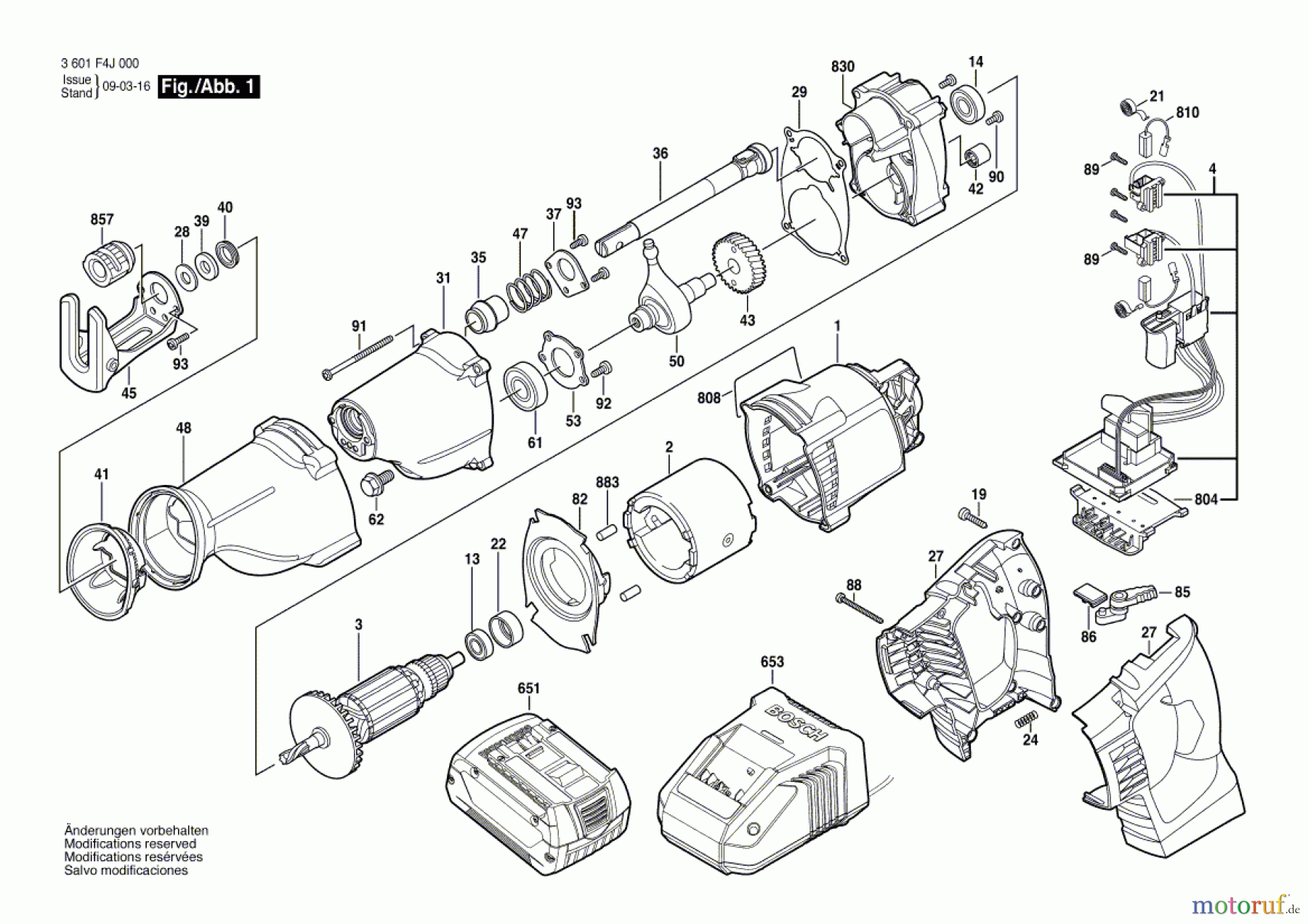 Bosch Akku Werkzeug Akku-Säbelsäge GSA 18 V-LI Seite 1