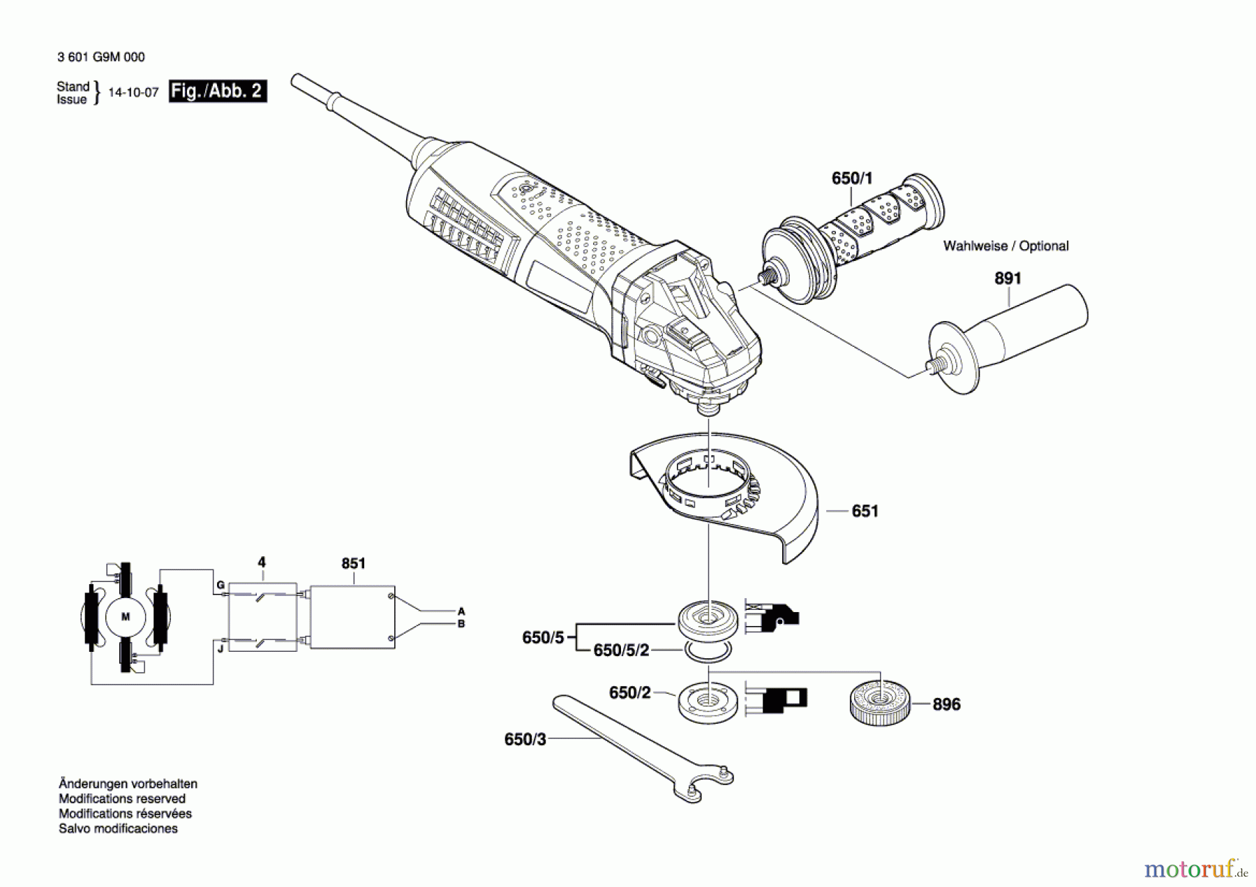  Bosch Werkzeug Winkelschleifer GWS 17-125 INOX Seite 2