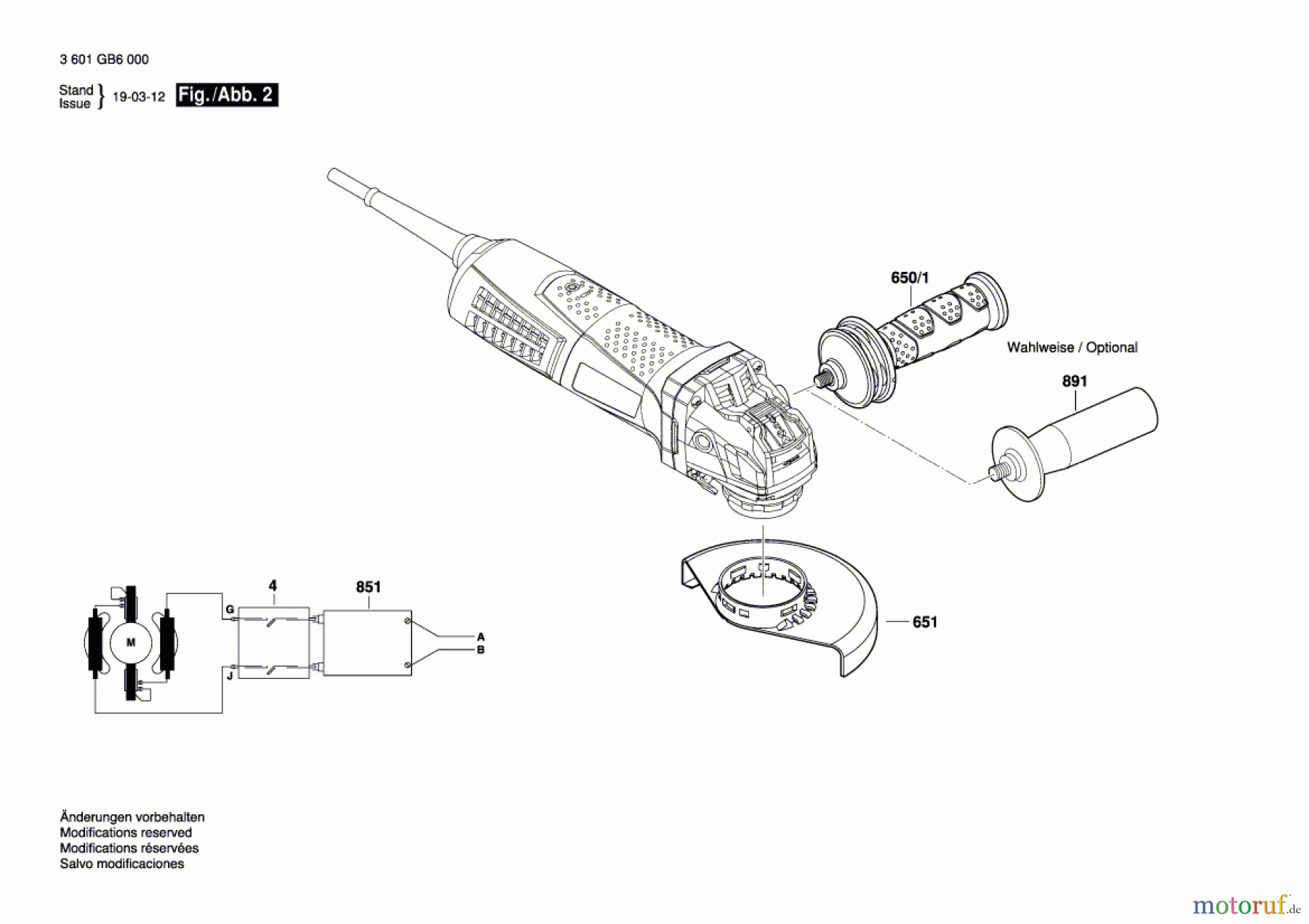  Bosch Werkzeug Winkelschleifer GWX 13-125 S Seite 2