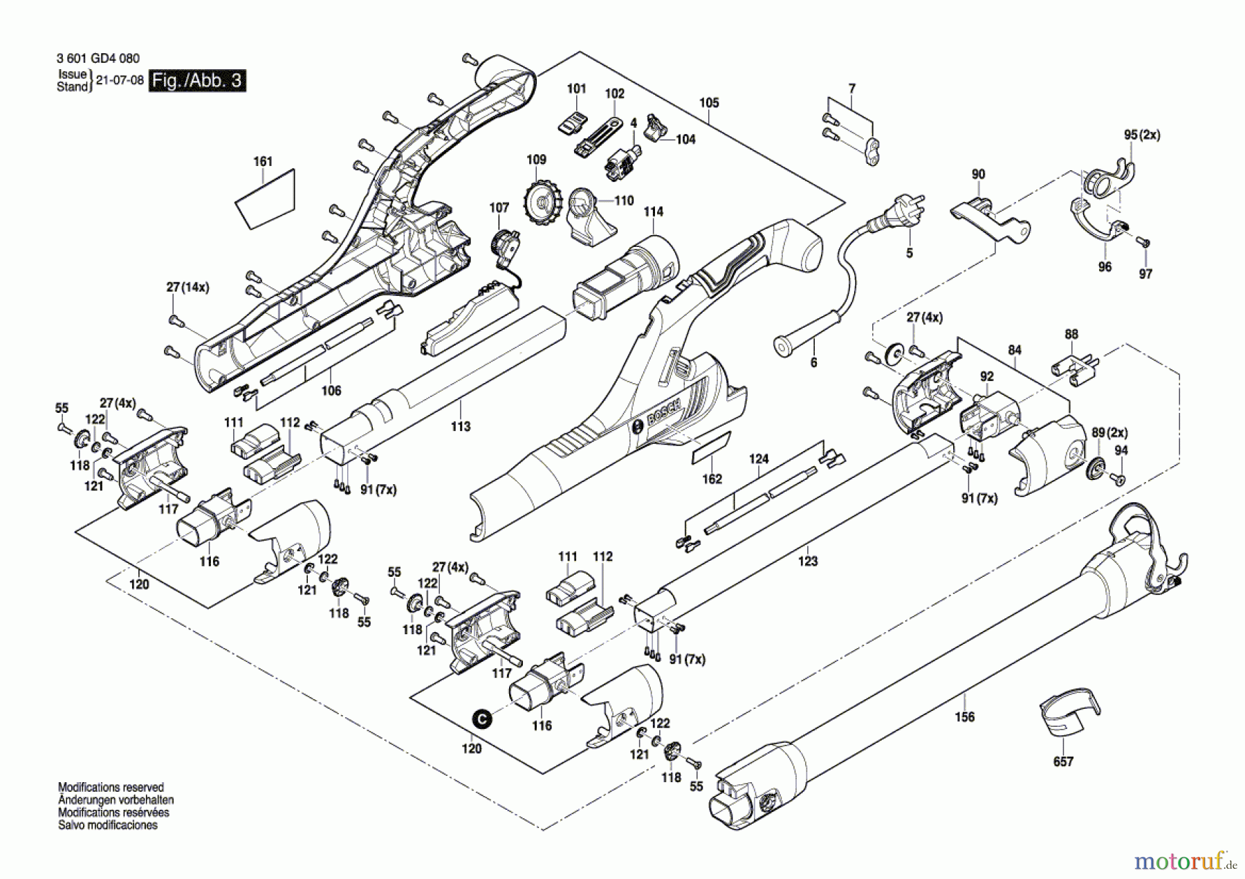  Bosch Werkzeug Trockenbauschleifer GTR 55-225 Seite 3