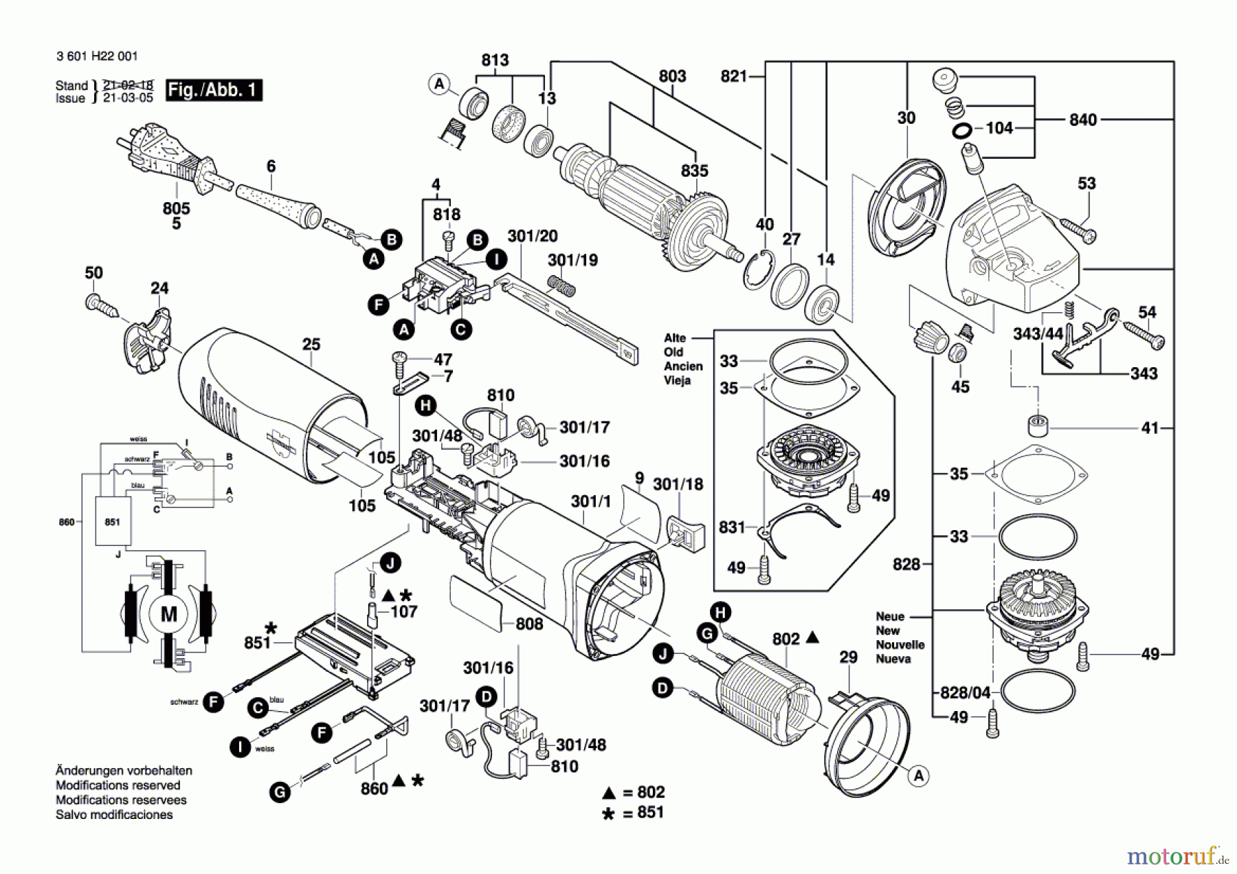  Bosch Werkzeug Winkelschleifer EWS 125-S Seite 1