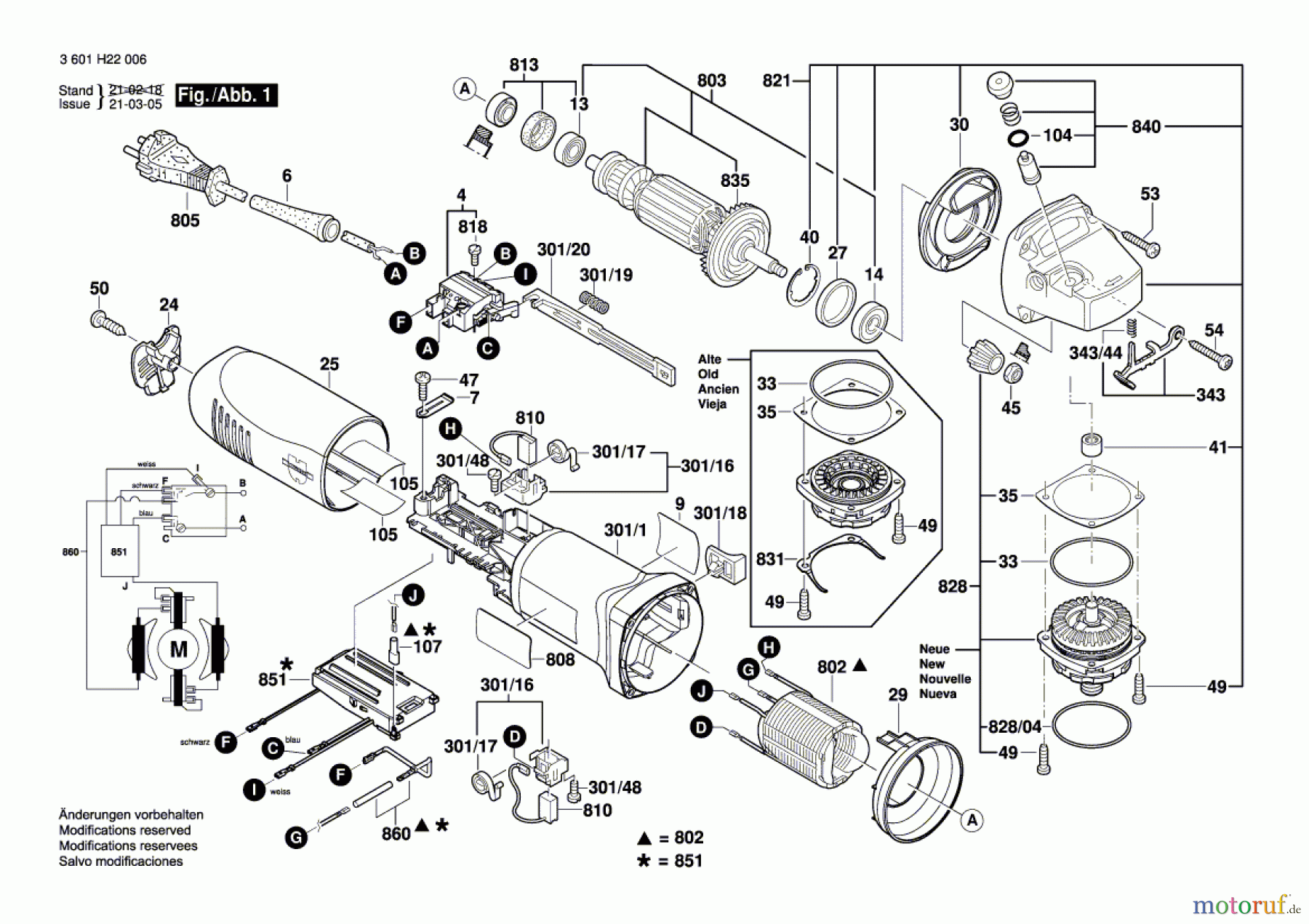  Bosch Werkzeug Winkelschleifer EWS 125 S Seite 1