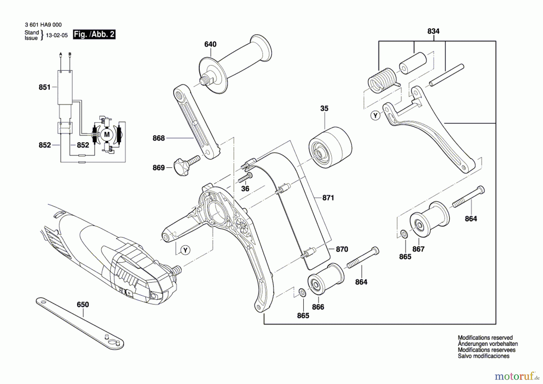 Bosch Werkzeug Rohrbandschleifer GRB 14-CE Seite 2