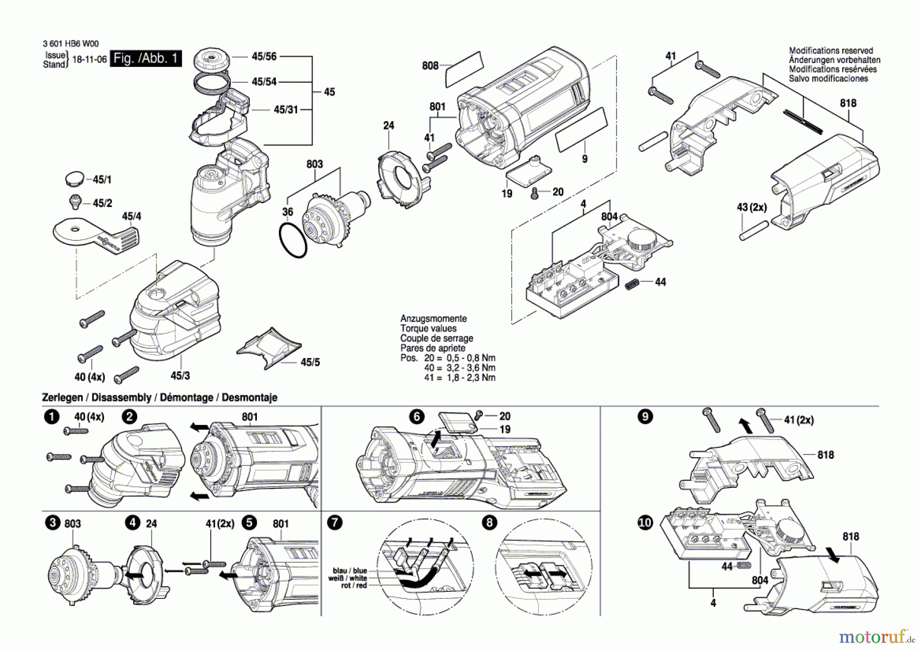  Bosch Werkzeug Multifunktionswerkzeug EMS 18-A EC SL Seite 1