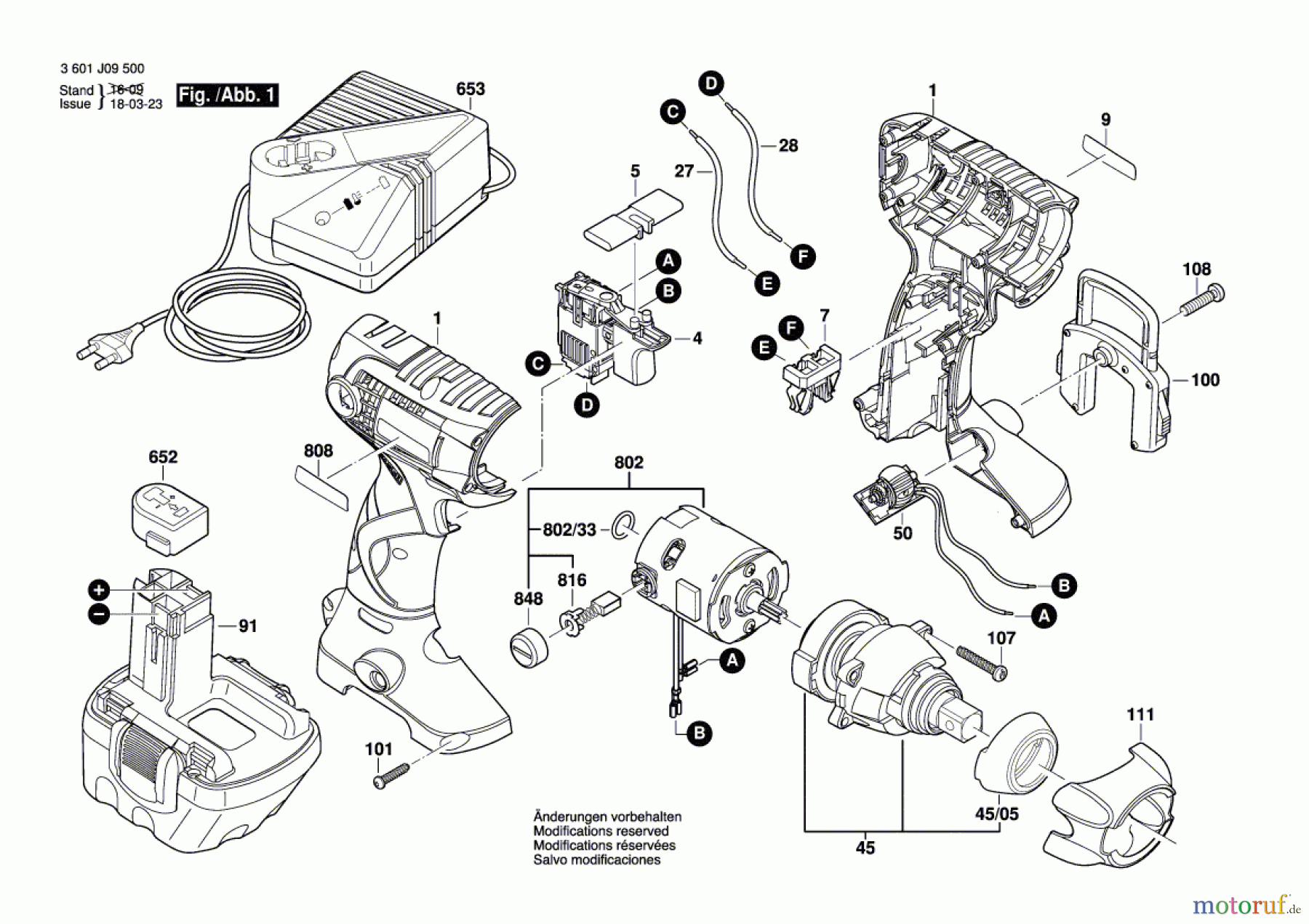  Bosch Werkzeug Schlagschrauber GDS 12 V Seite 1
