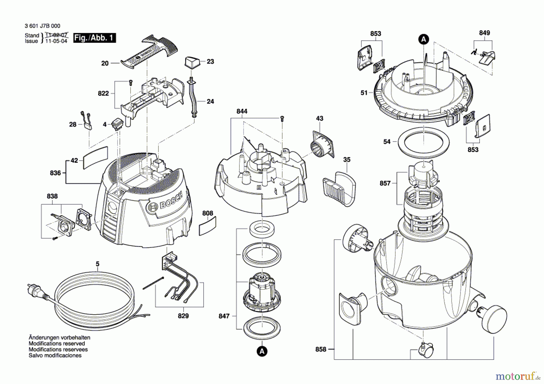  Bosch Werkzeug Allzwecksauger GAS 15 L Seite 1