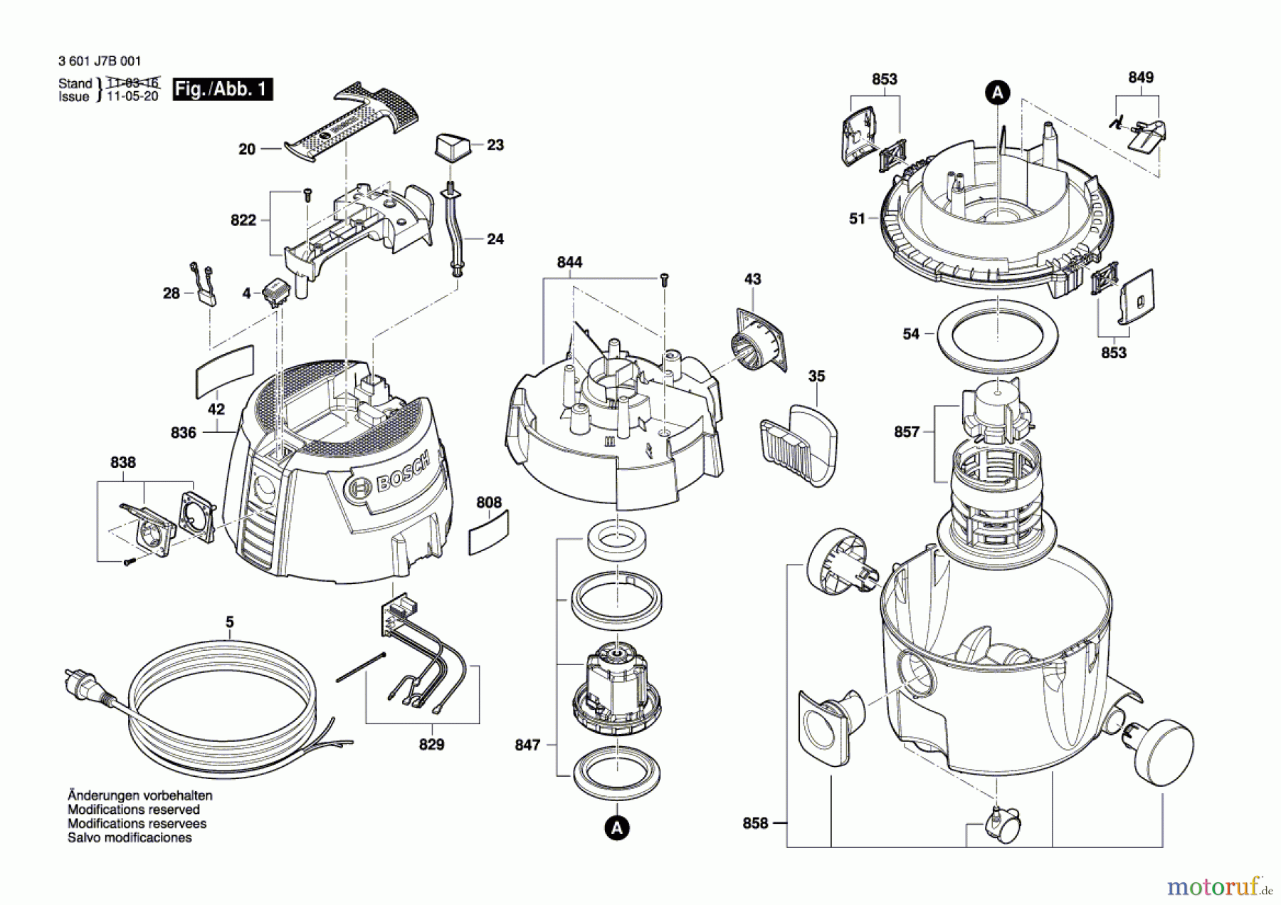  Bosch Werkzeug Allzwecksauger GAS 1200 L Seite 1
