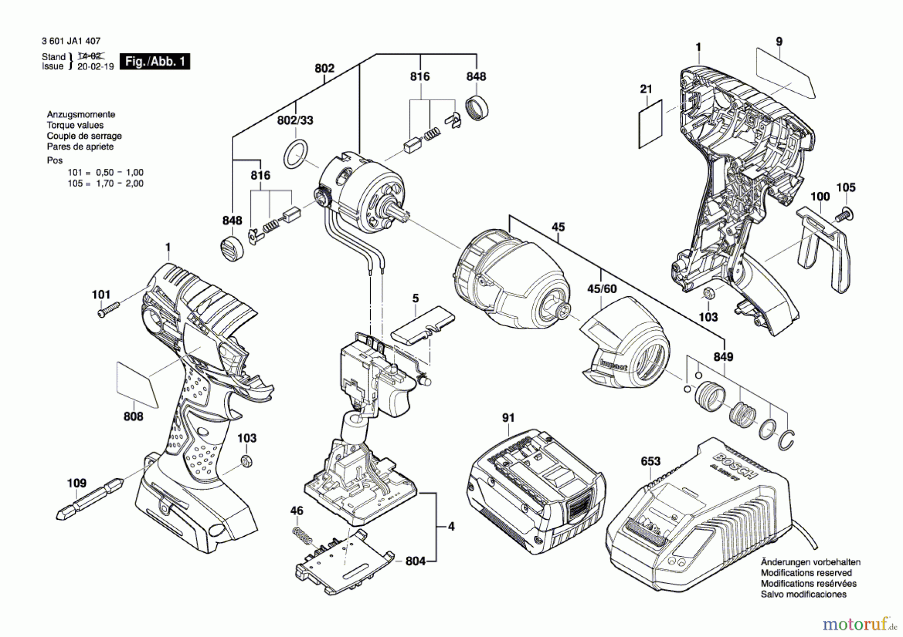  Bosch Werkzeug Schlagschrauber GDR 14,4 V-LI Seite 1