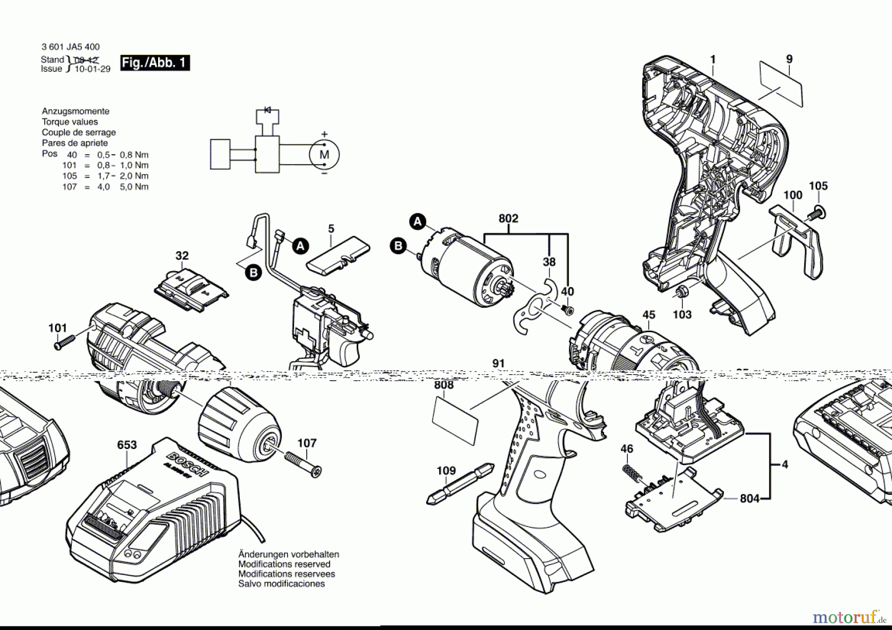  Bosch Akku Werkzeug Akku-Schlagbohrschrauber GSB 14,4-2-LI Seite 1